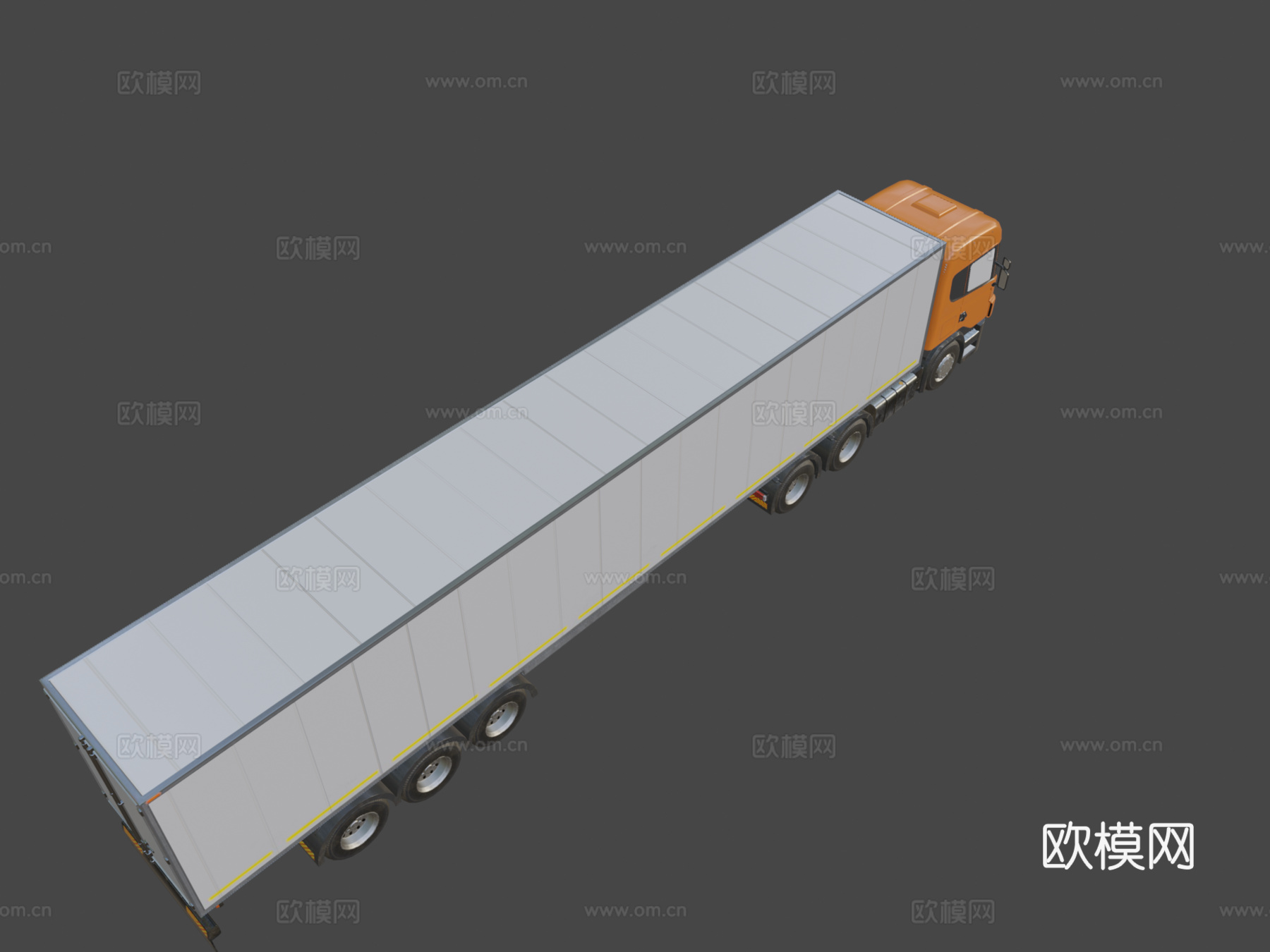 欧洲卡车su模型