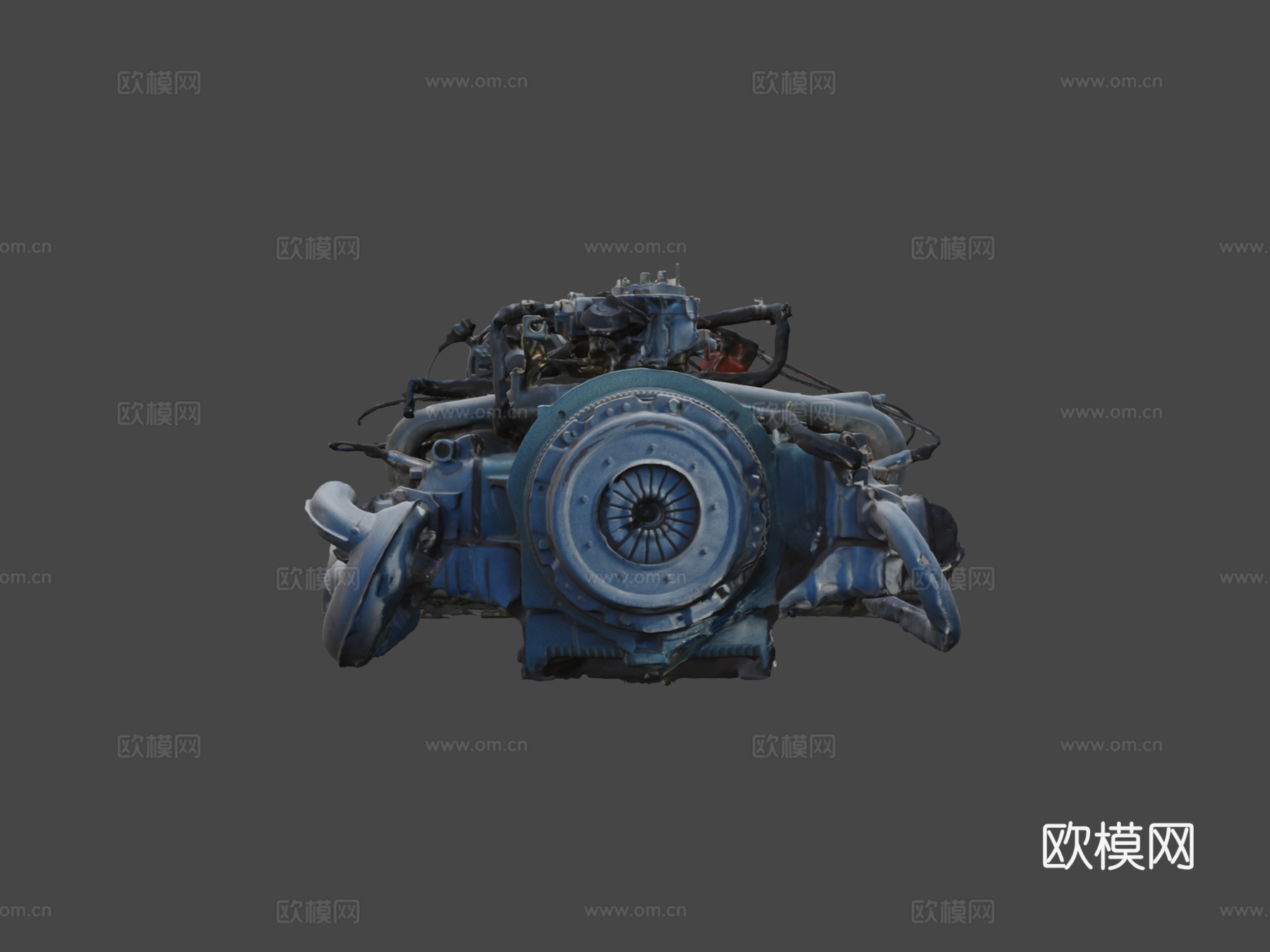 汽车引擎 - 01su模型