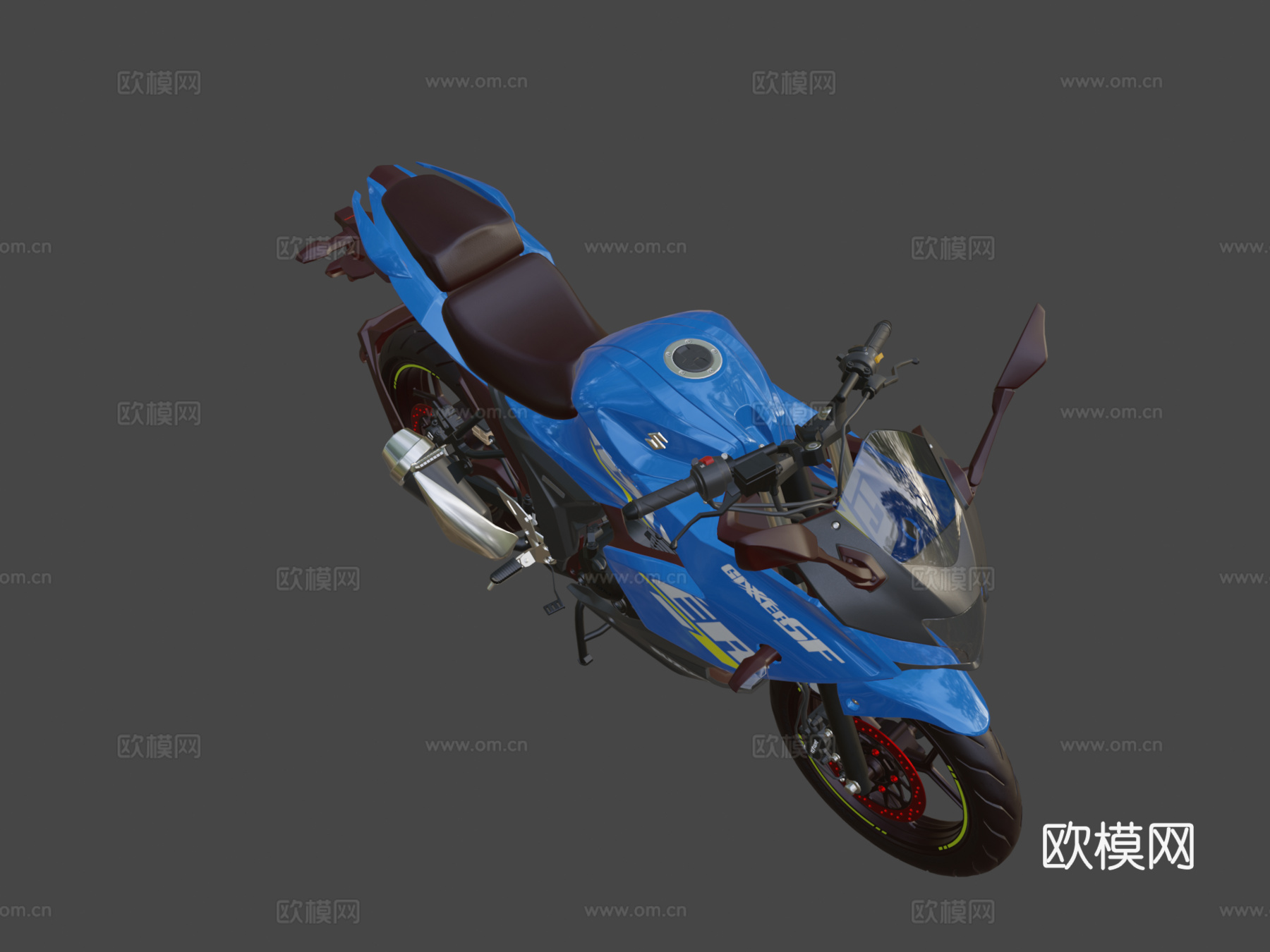 新Gixxer SF 2022su模型