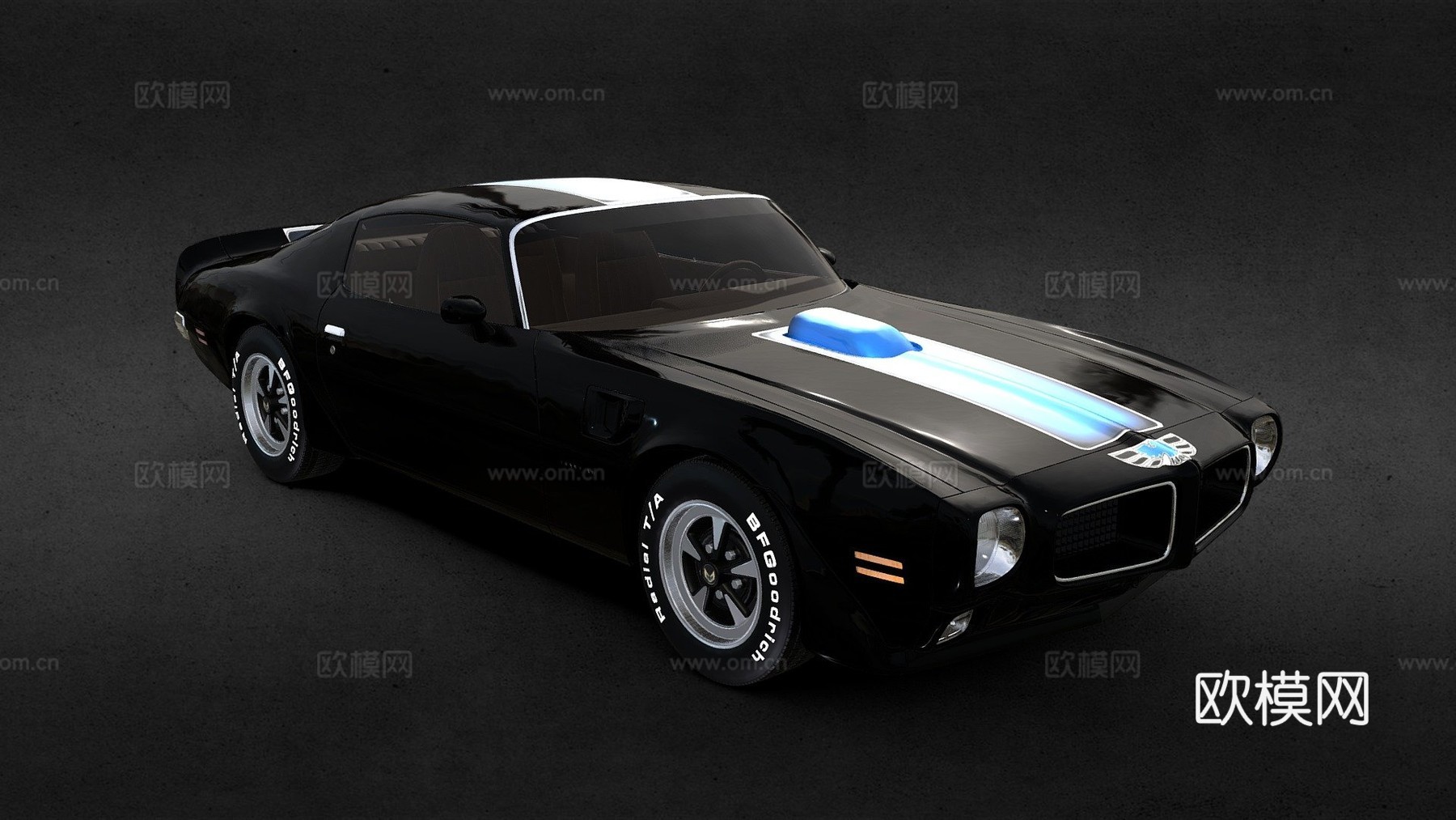 庞蒂亚克火鸟Trans Amsu模型