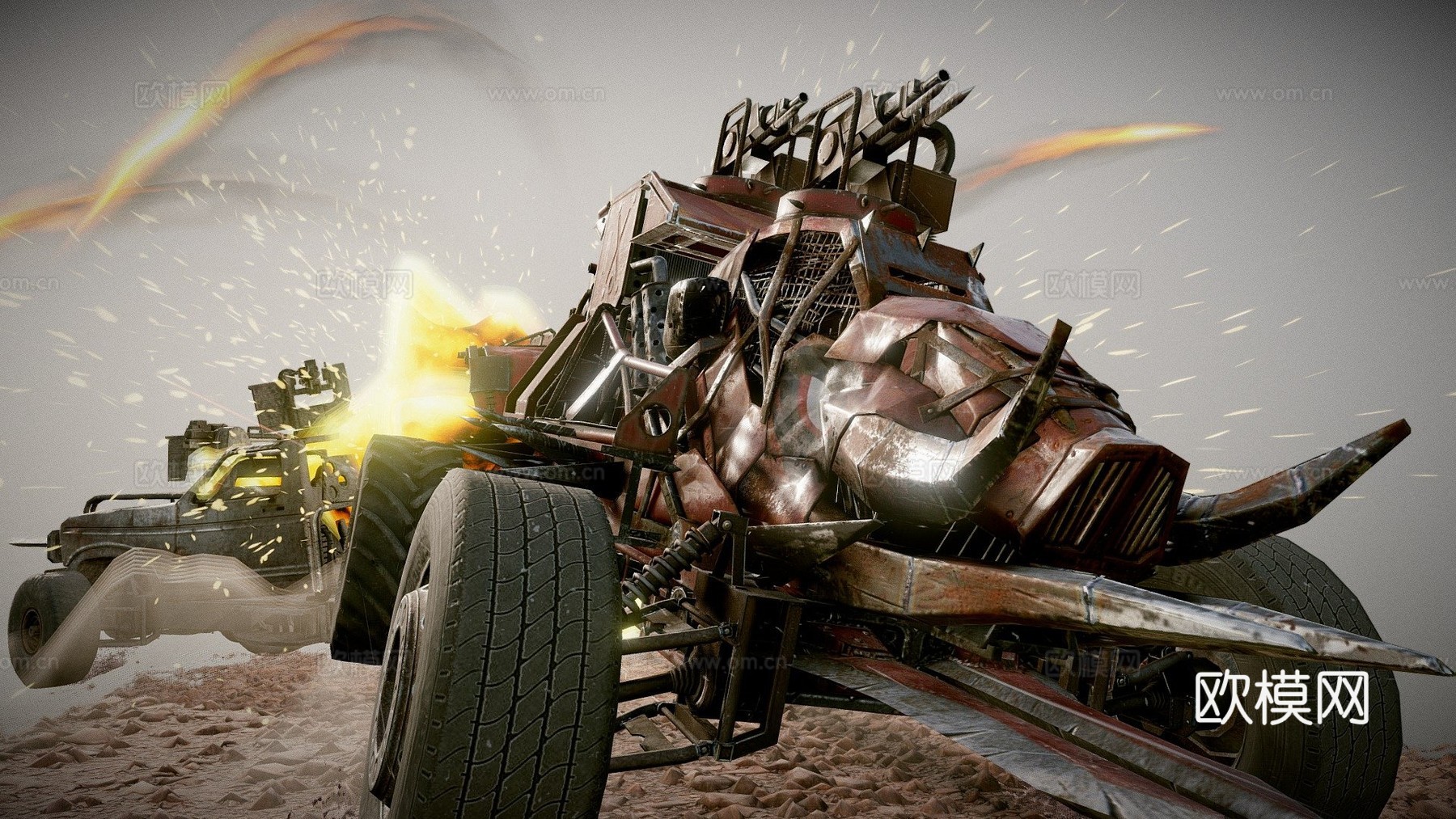 交叉火力-狂猎su模型