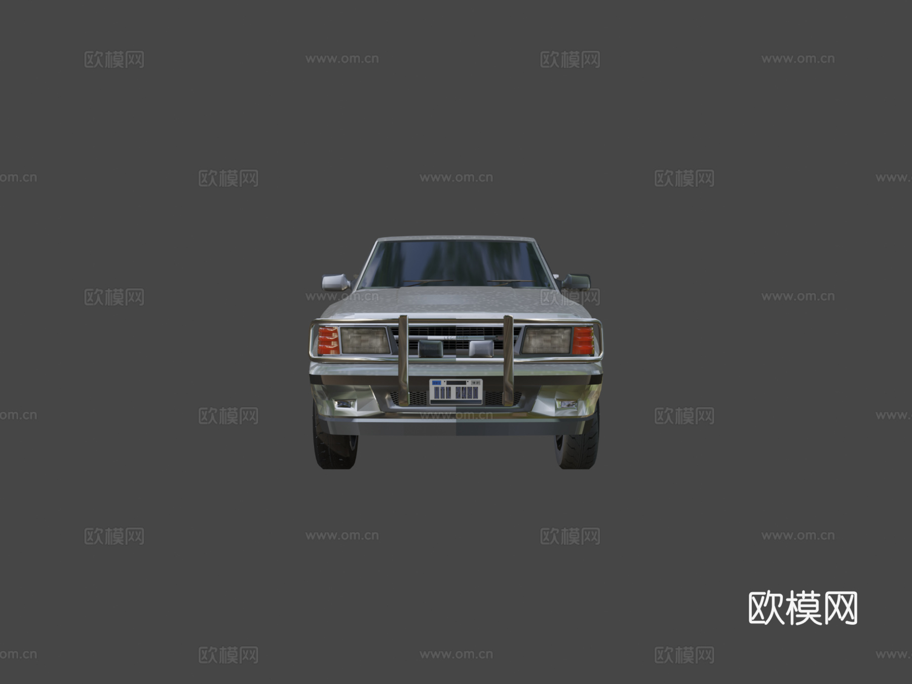 Lightbody '90 MD实用车-低多边形模型su模型