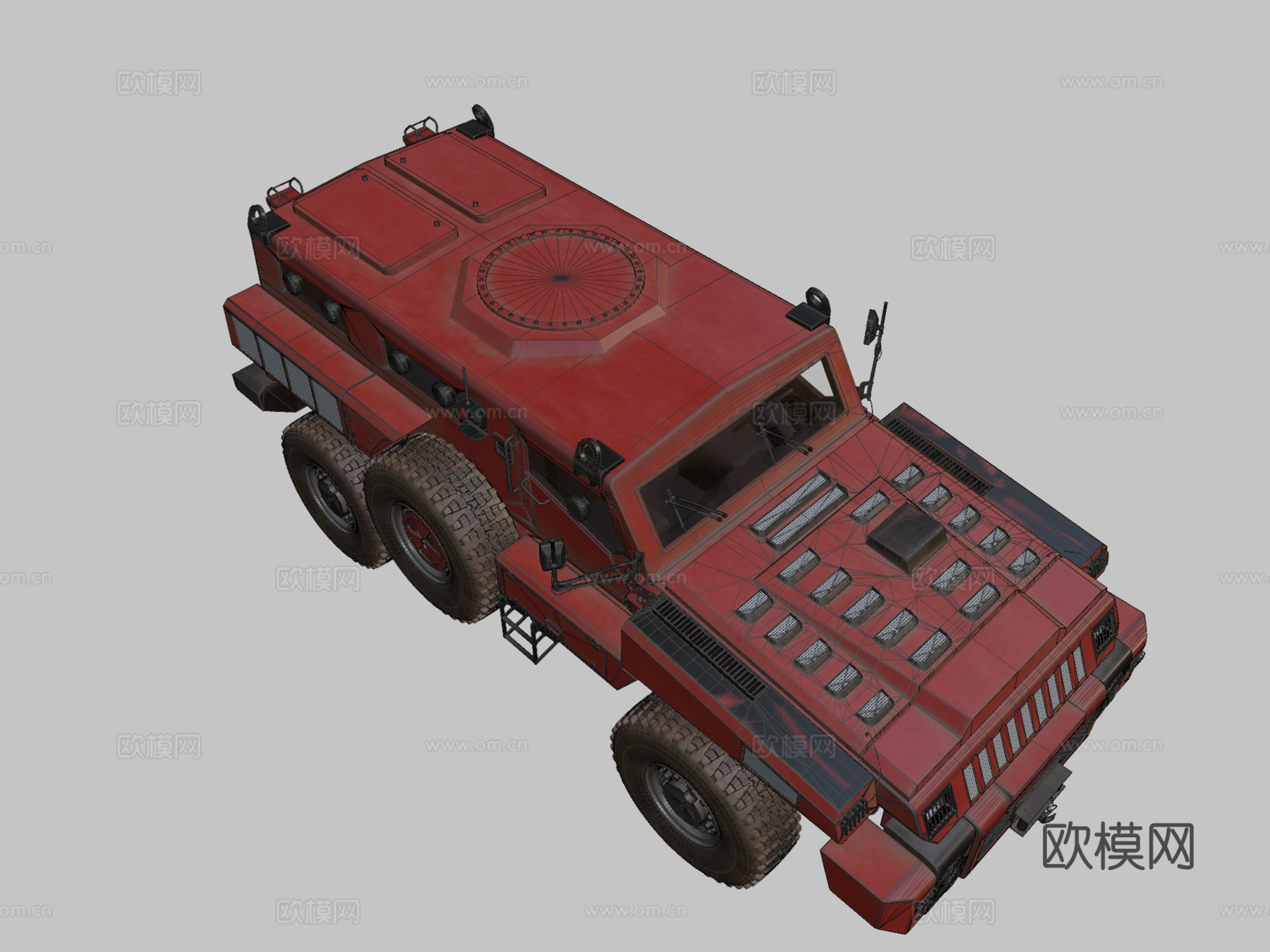 派拉蒙掠夺者su模型