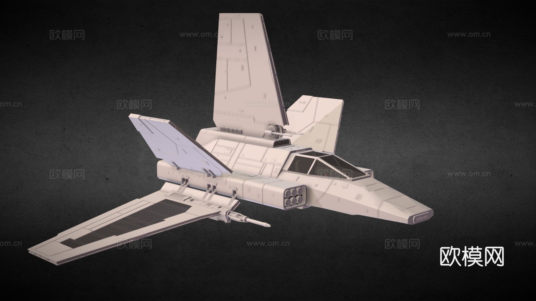 星球大战 - 阿尔法级Xg-1星际翼su模型