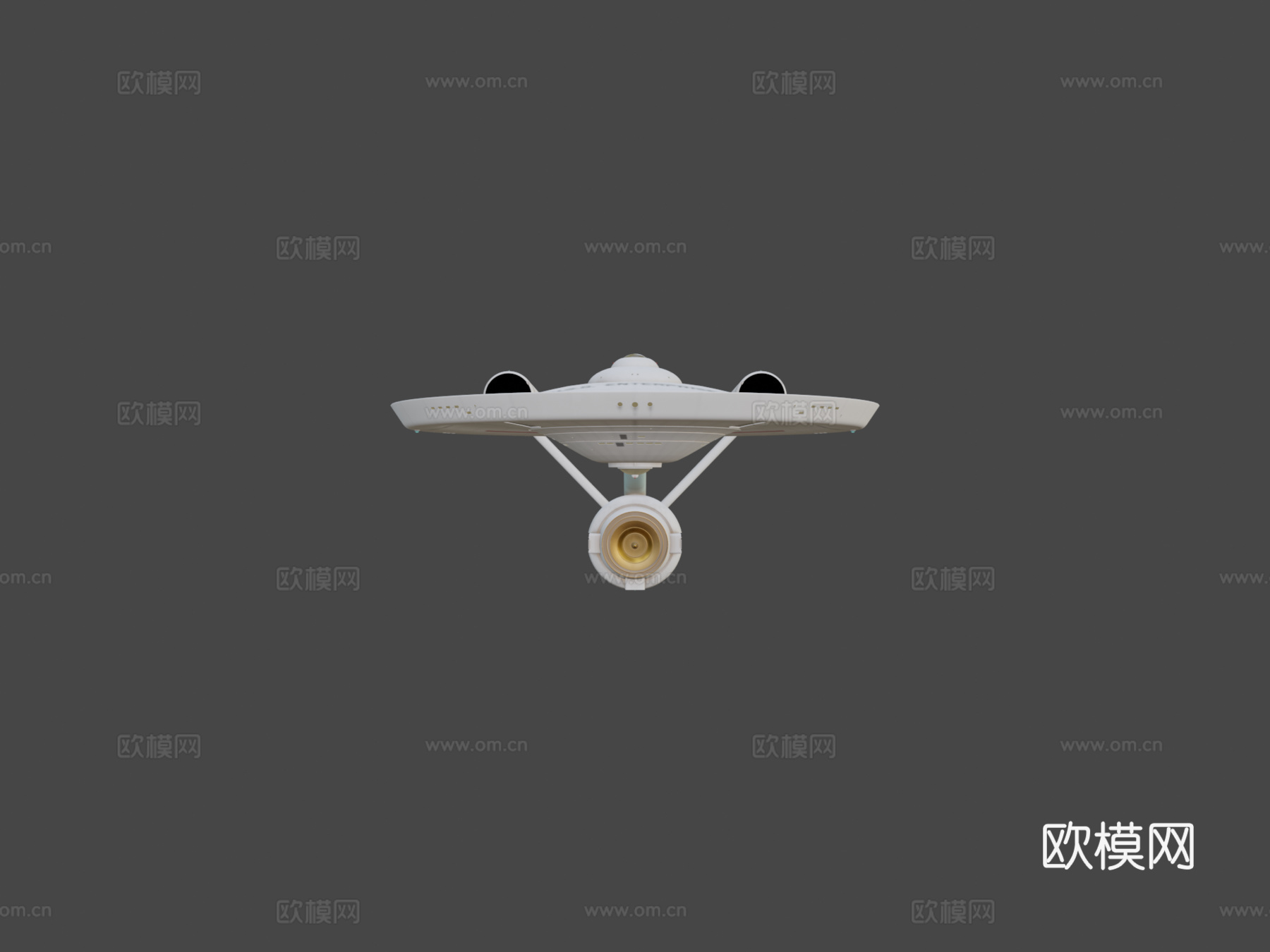NCC-1701企业号星舰su模型