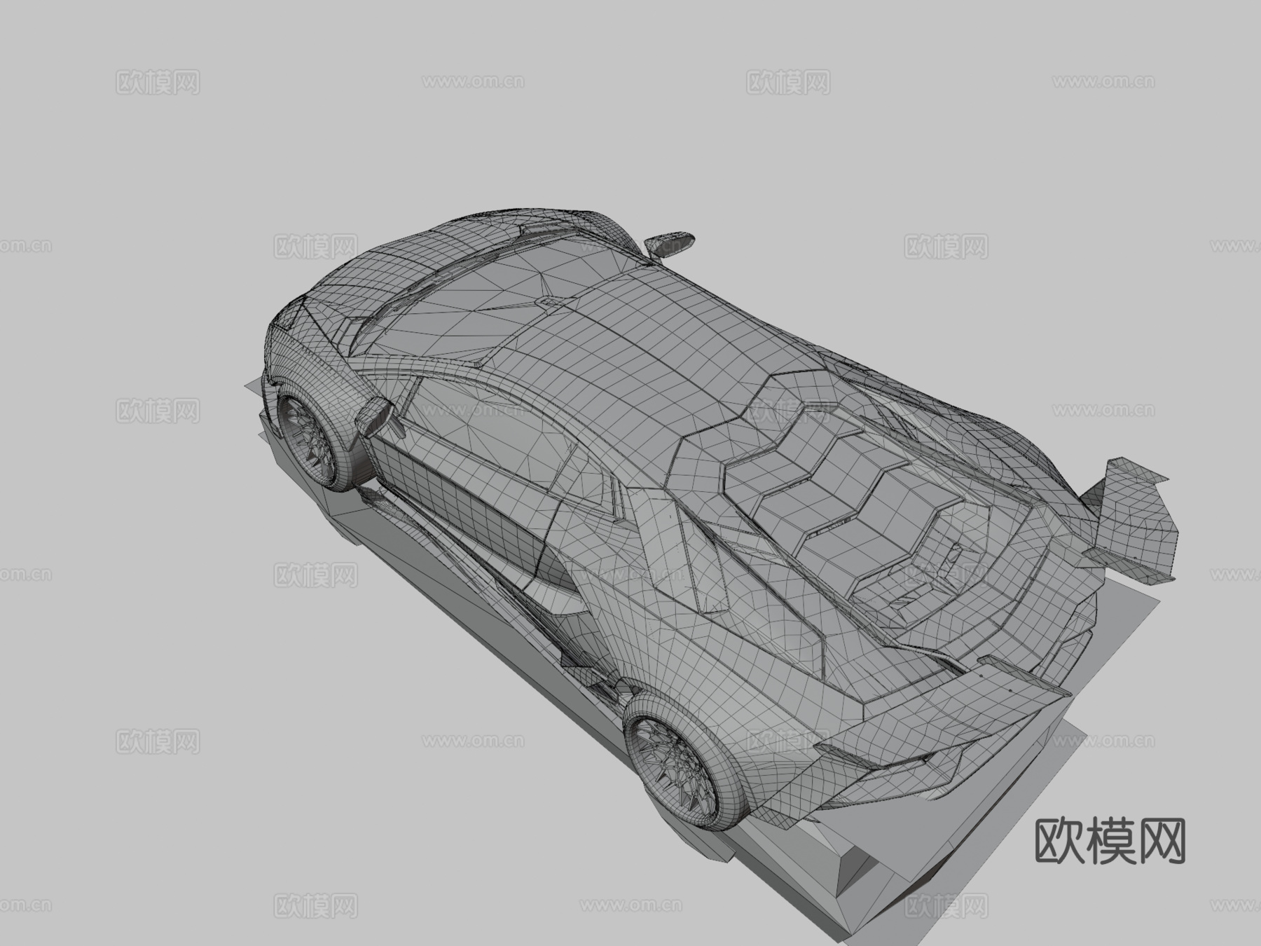 年-兰博基尼埃文塔多K.S版（凯文）su模型