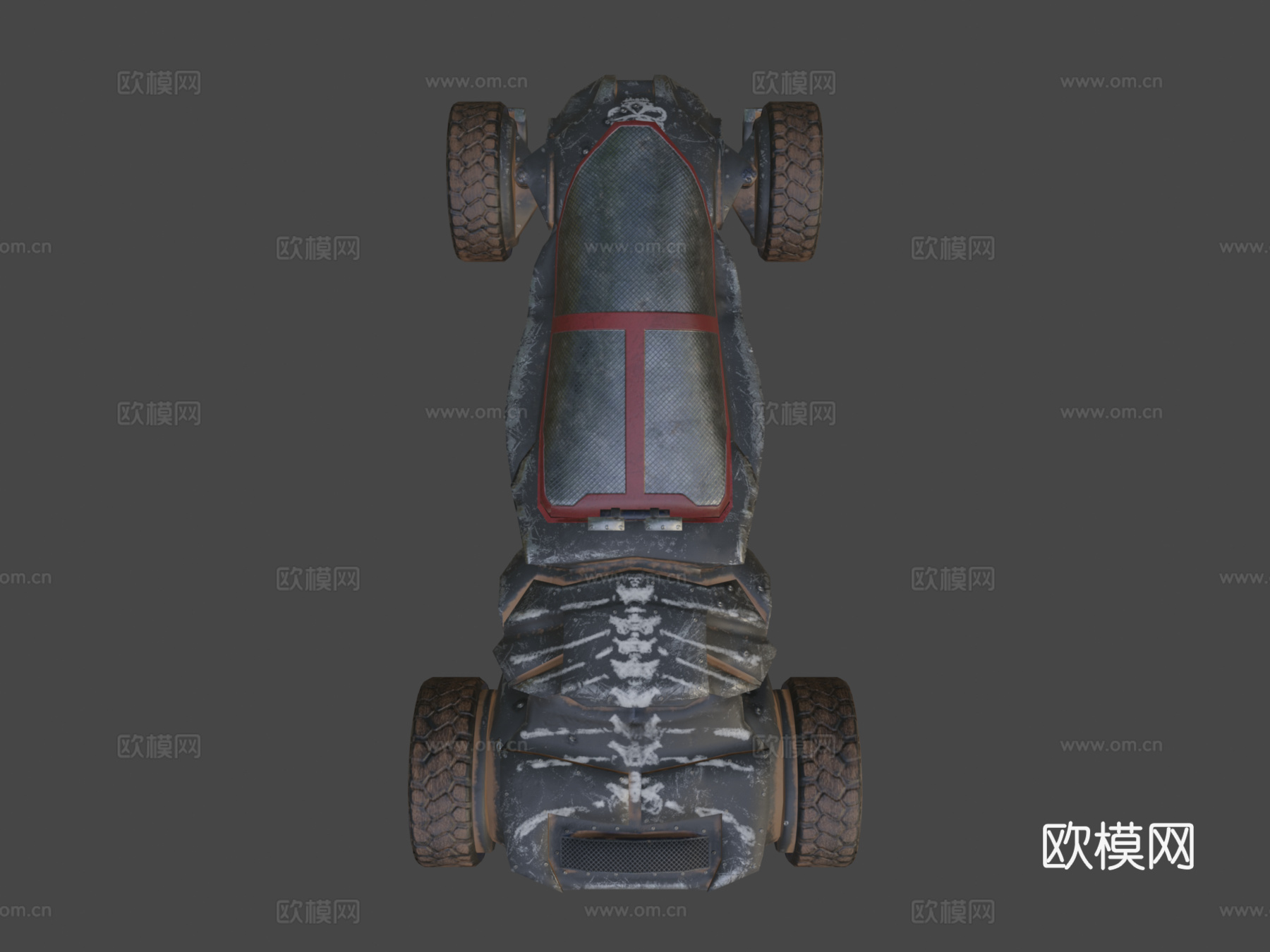 Substance未来主义后启示录汽车su模型