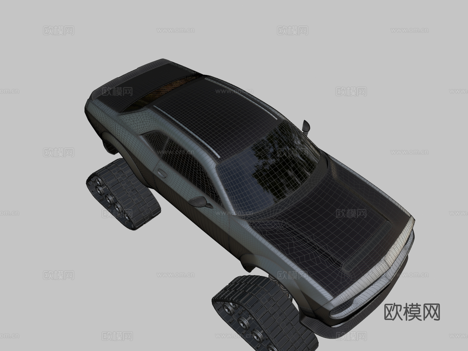 越野道奇挑战者SRT恶魔SDCsu模型