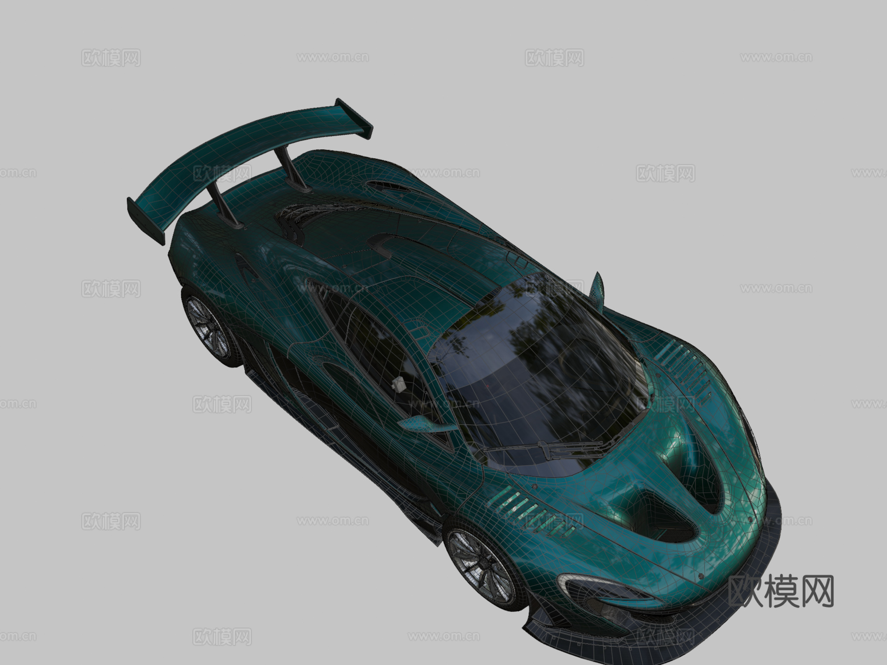 迈凯伦P1 GT长尾su模型