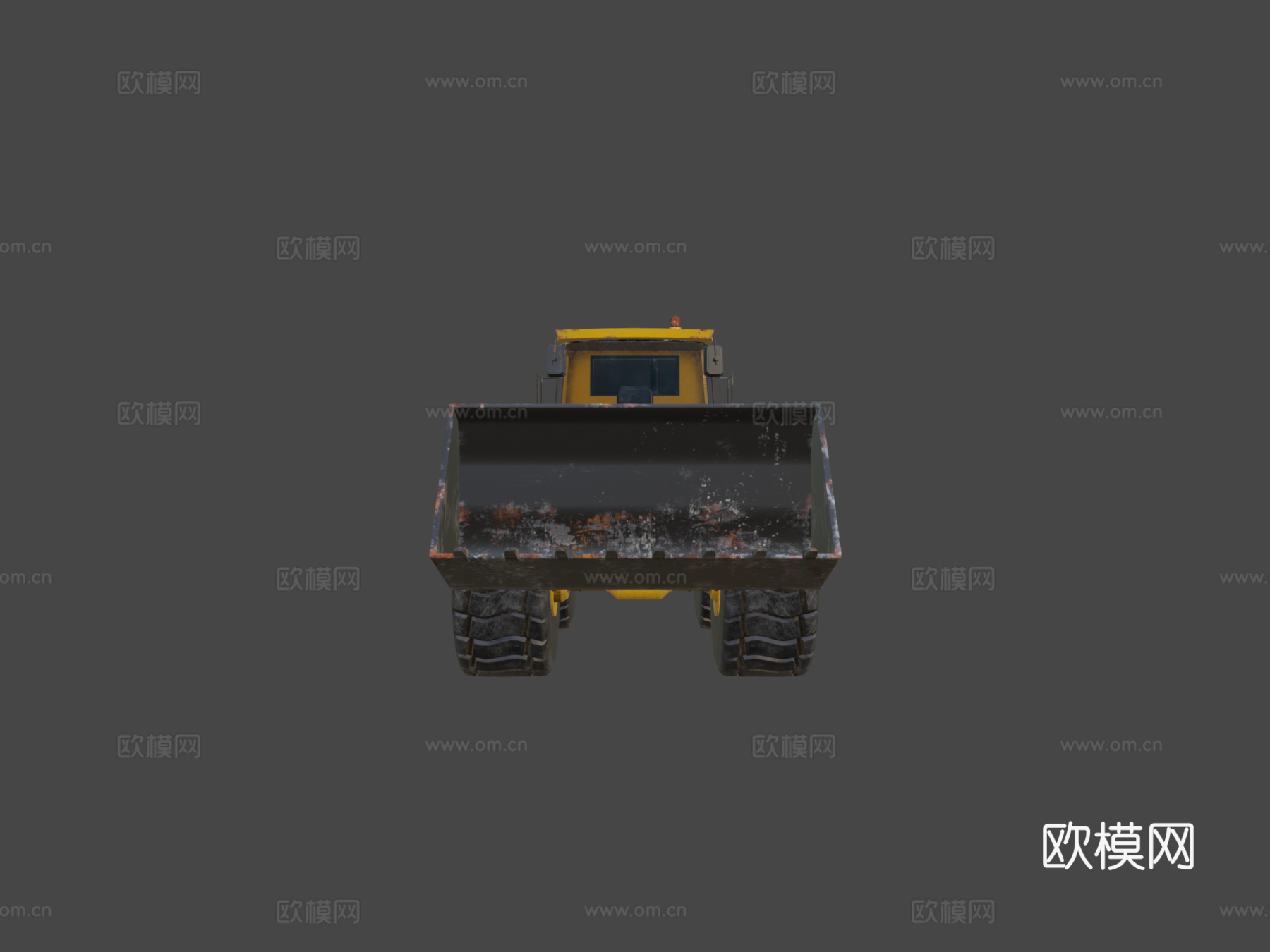 轮式装载机su模型