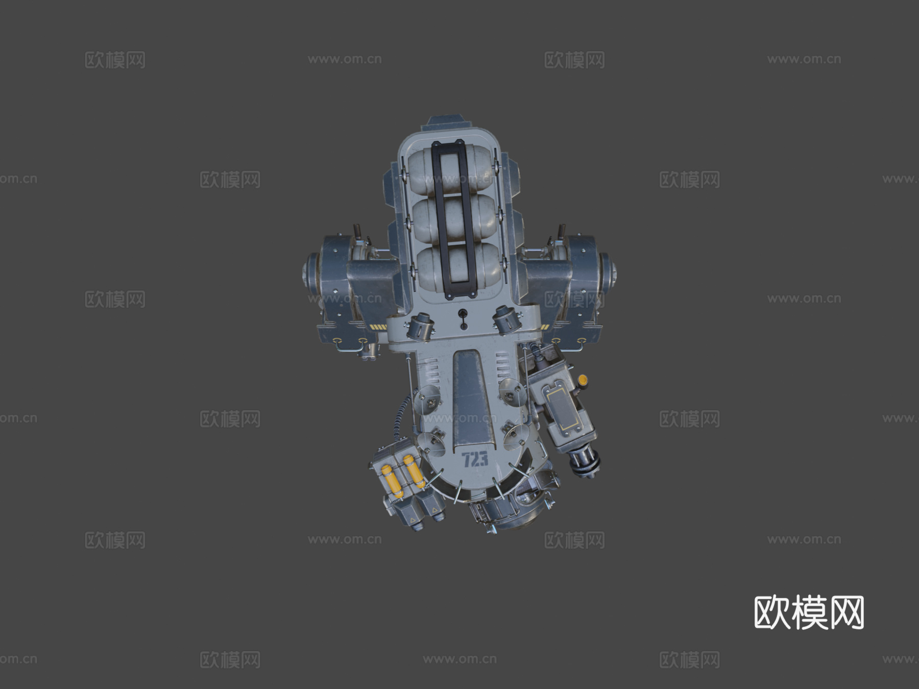 利维坦警用机甲su模型
