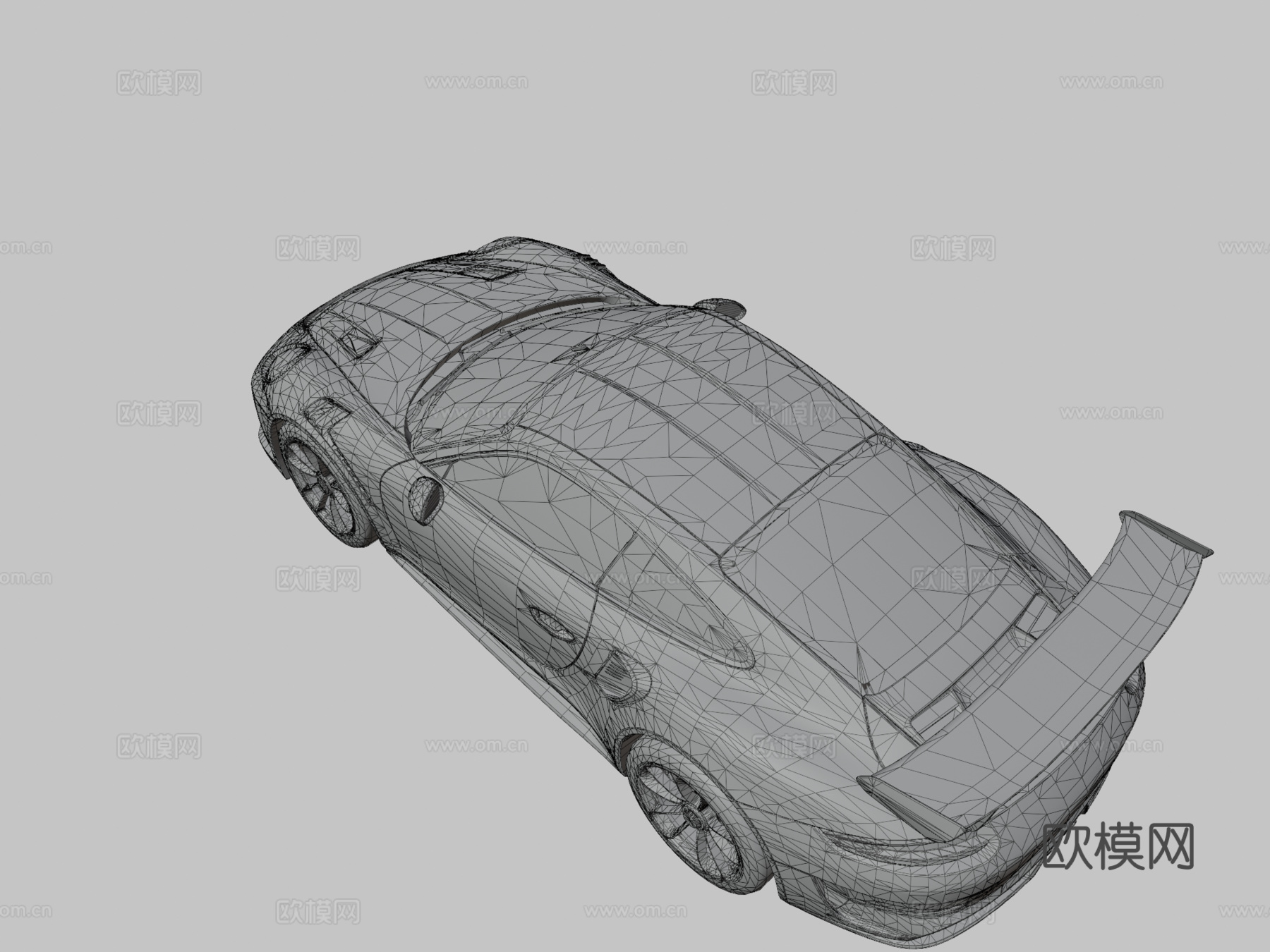 卡通 - 保时捷 911 GT3 RS 2018su模型