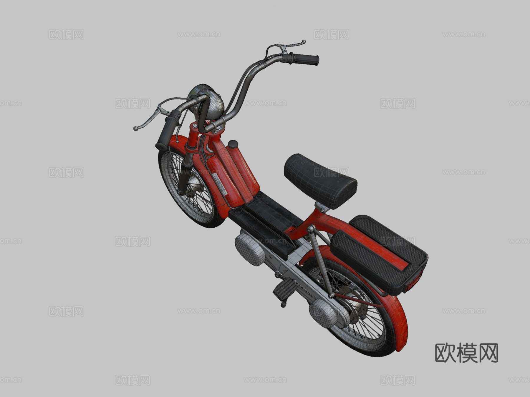 轻便摩托车-维斯帕比亚乔Bravosu模型