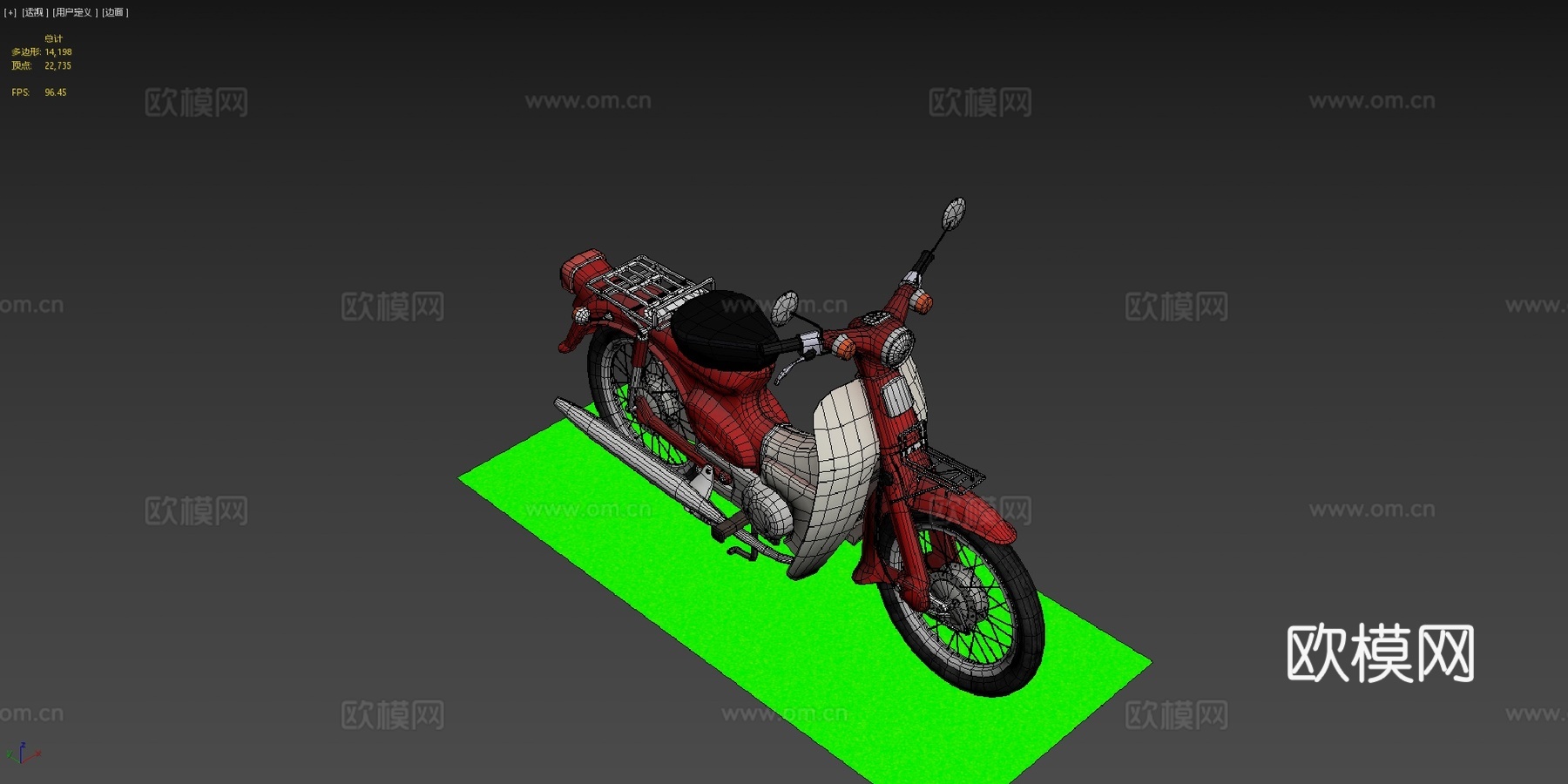 本田超级幼兽su模型