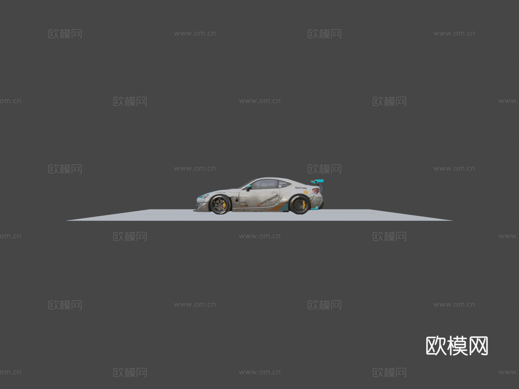 BRZ漂移旅行车su模型