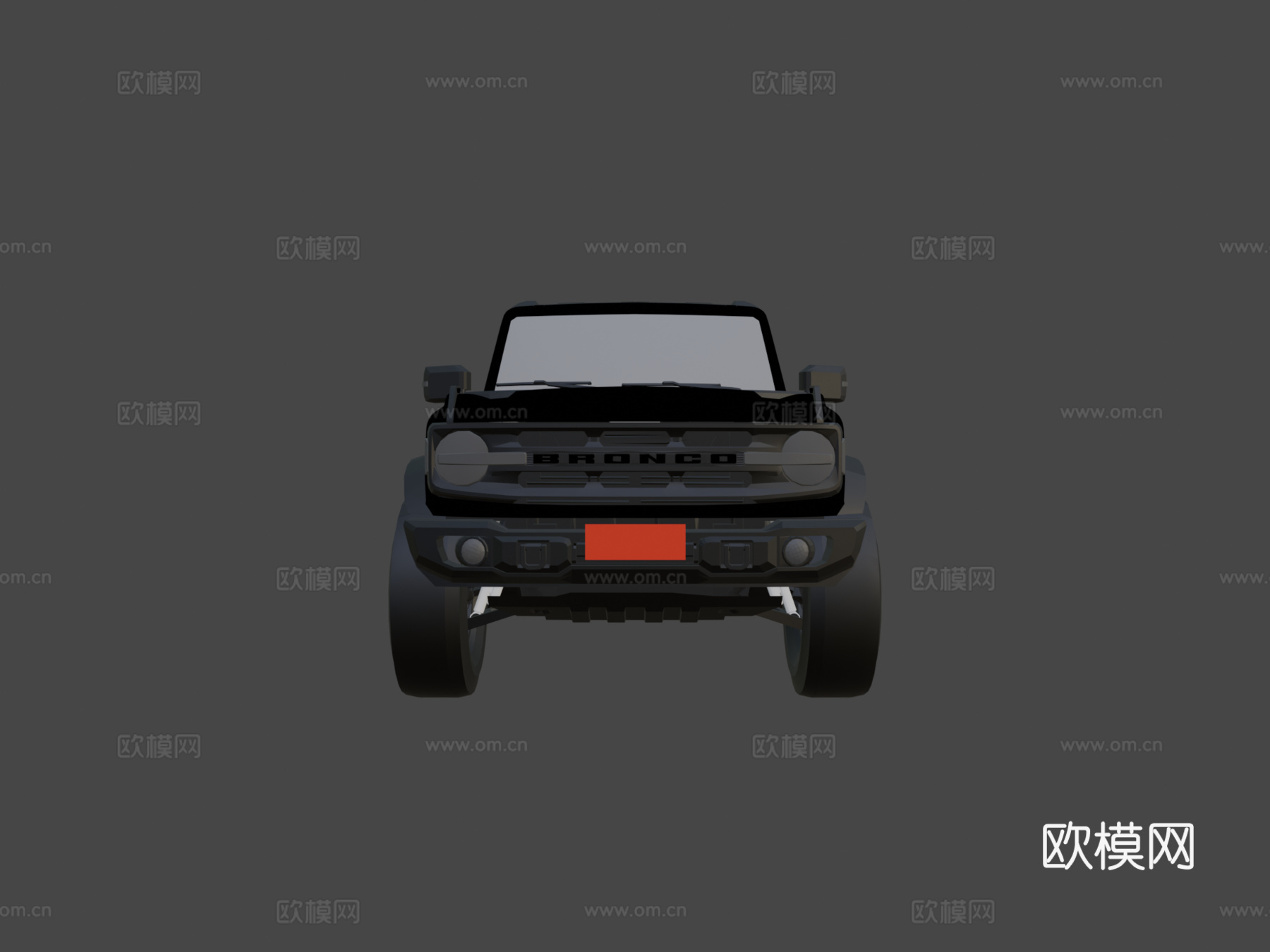 款福特Bronco Wildtraksu模型