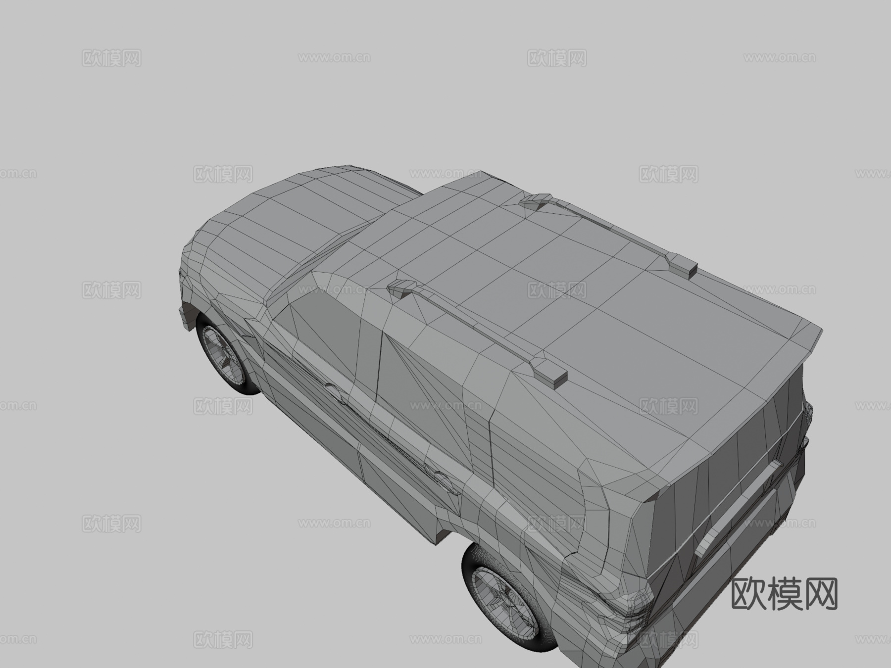 印度汽车天蝎座3D模型su模型