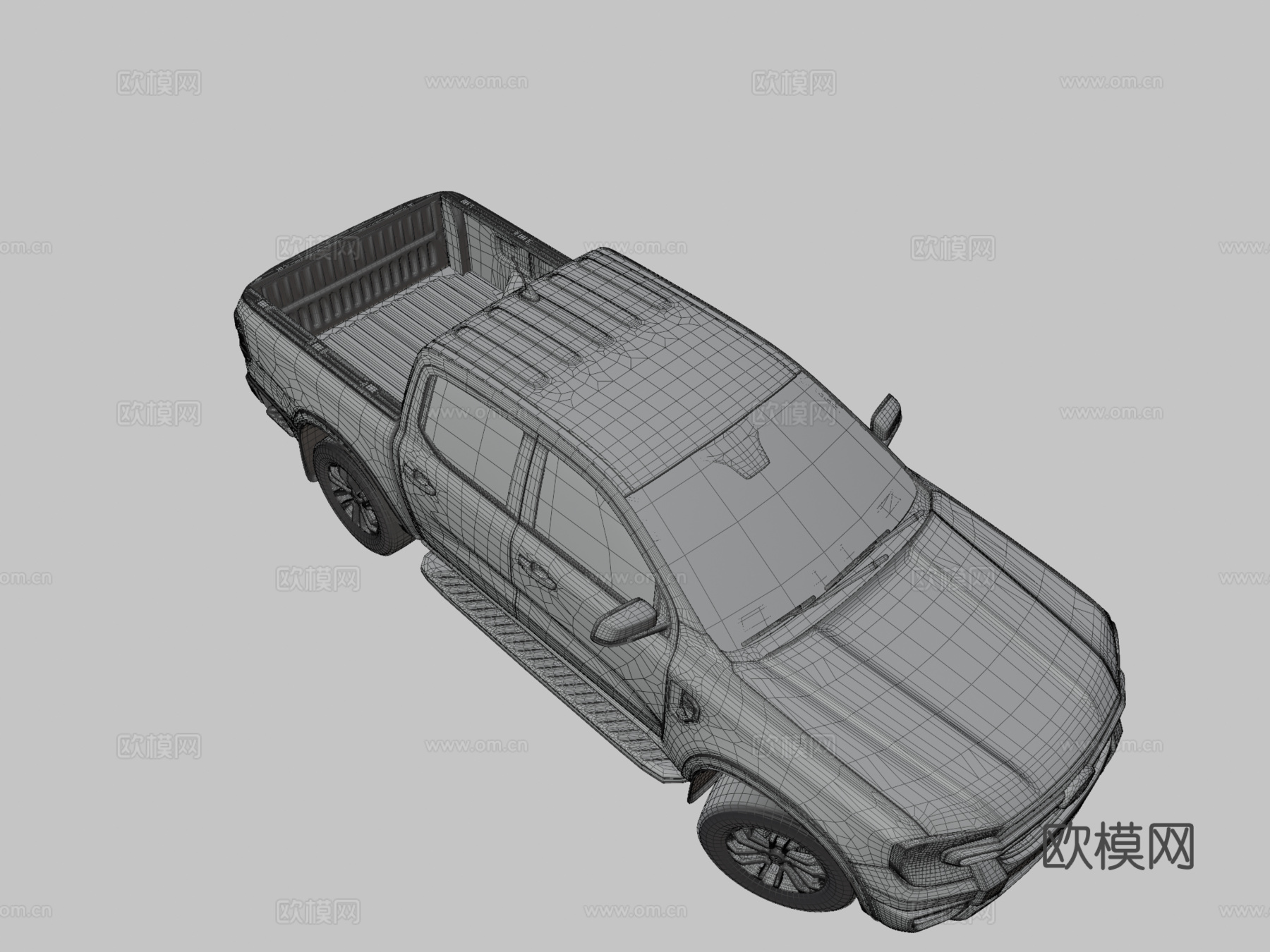 福特游骑兵下一代2023运动版su模型