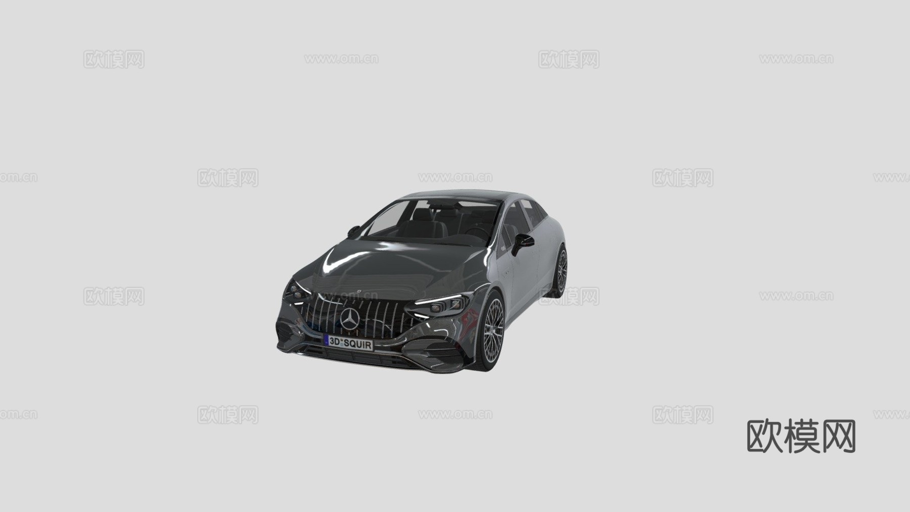 梅赛德斯奔驰EQE AMGsu模型