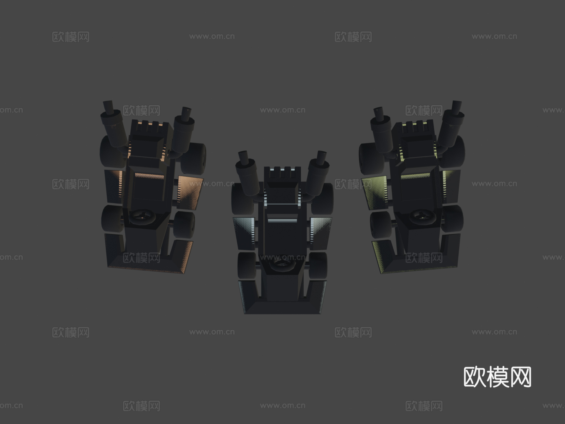 风格化卡丁车su模型