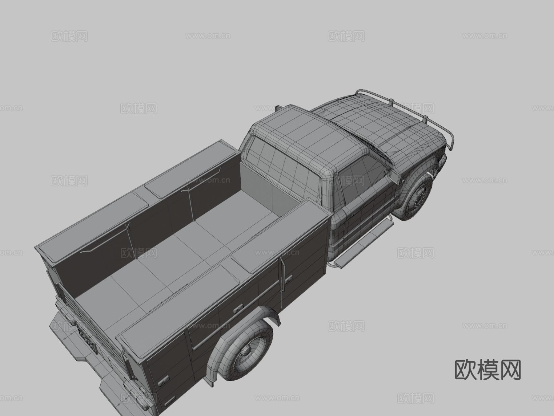 Lightbody '90 MD实用车-低多边形模型su模型