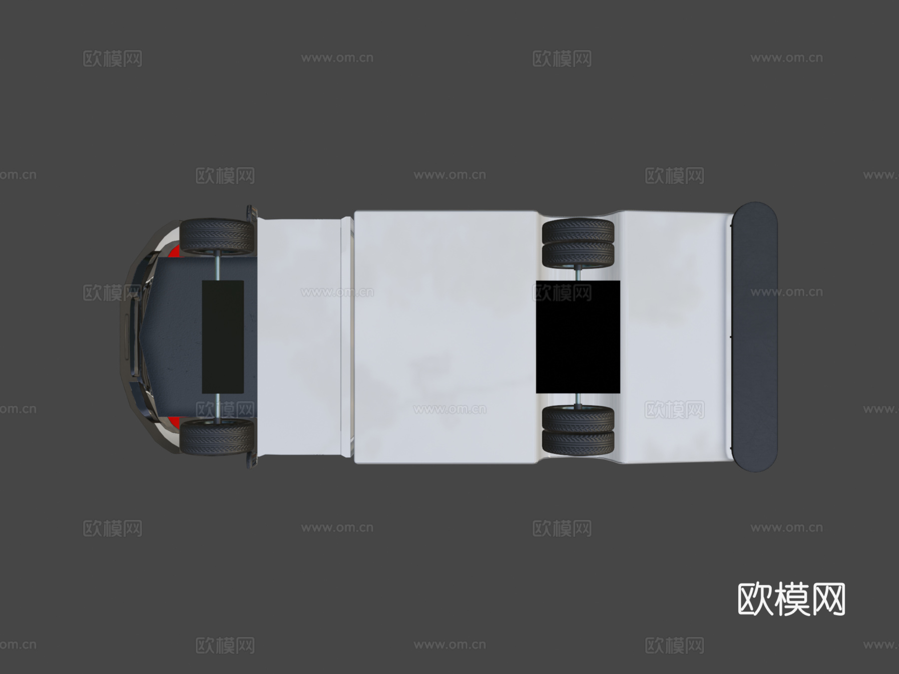 救援车 - 救护车 - 救护车su模型