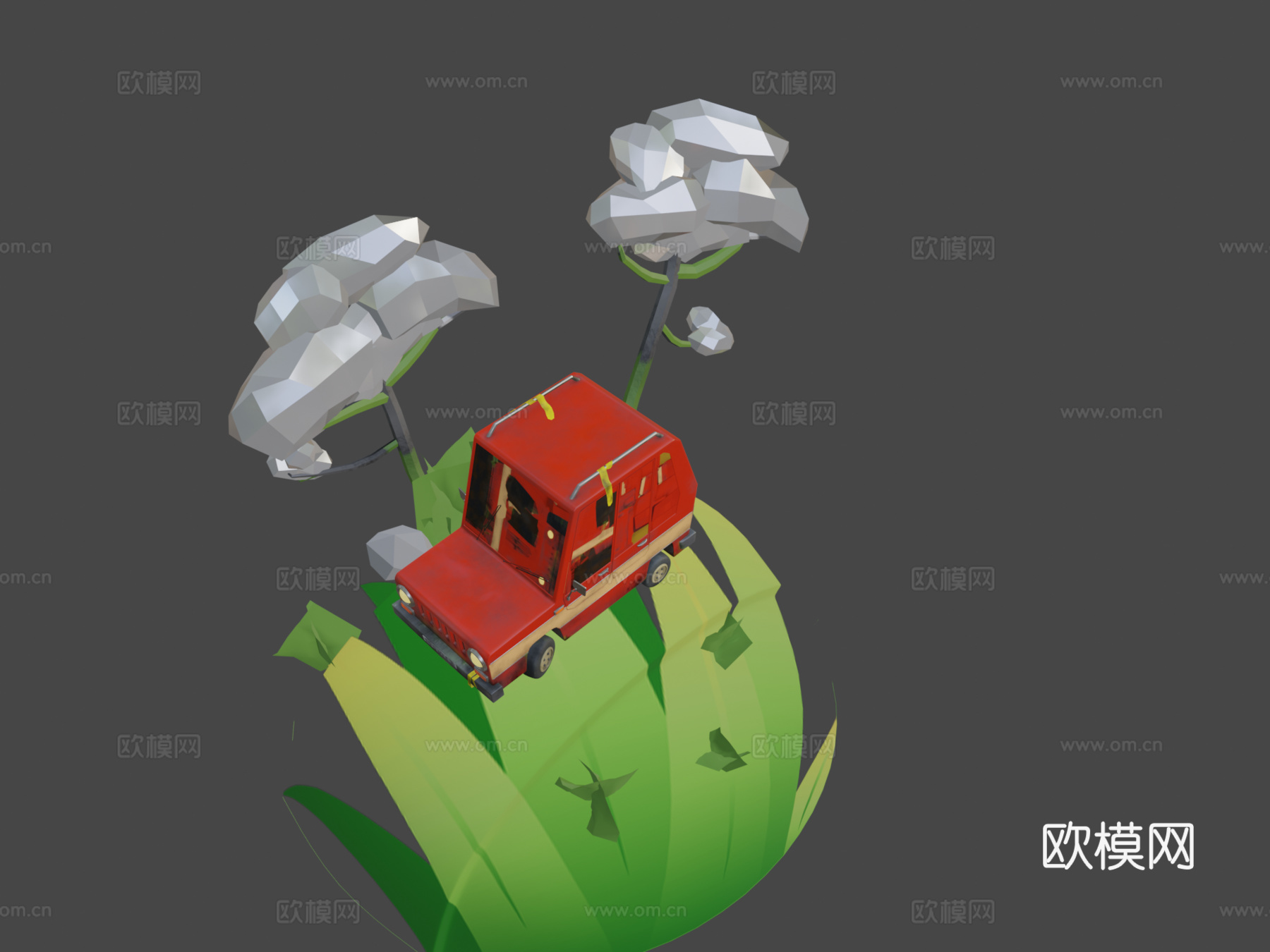 卡通汽车（Alexandr Krainuk 概念）su模型