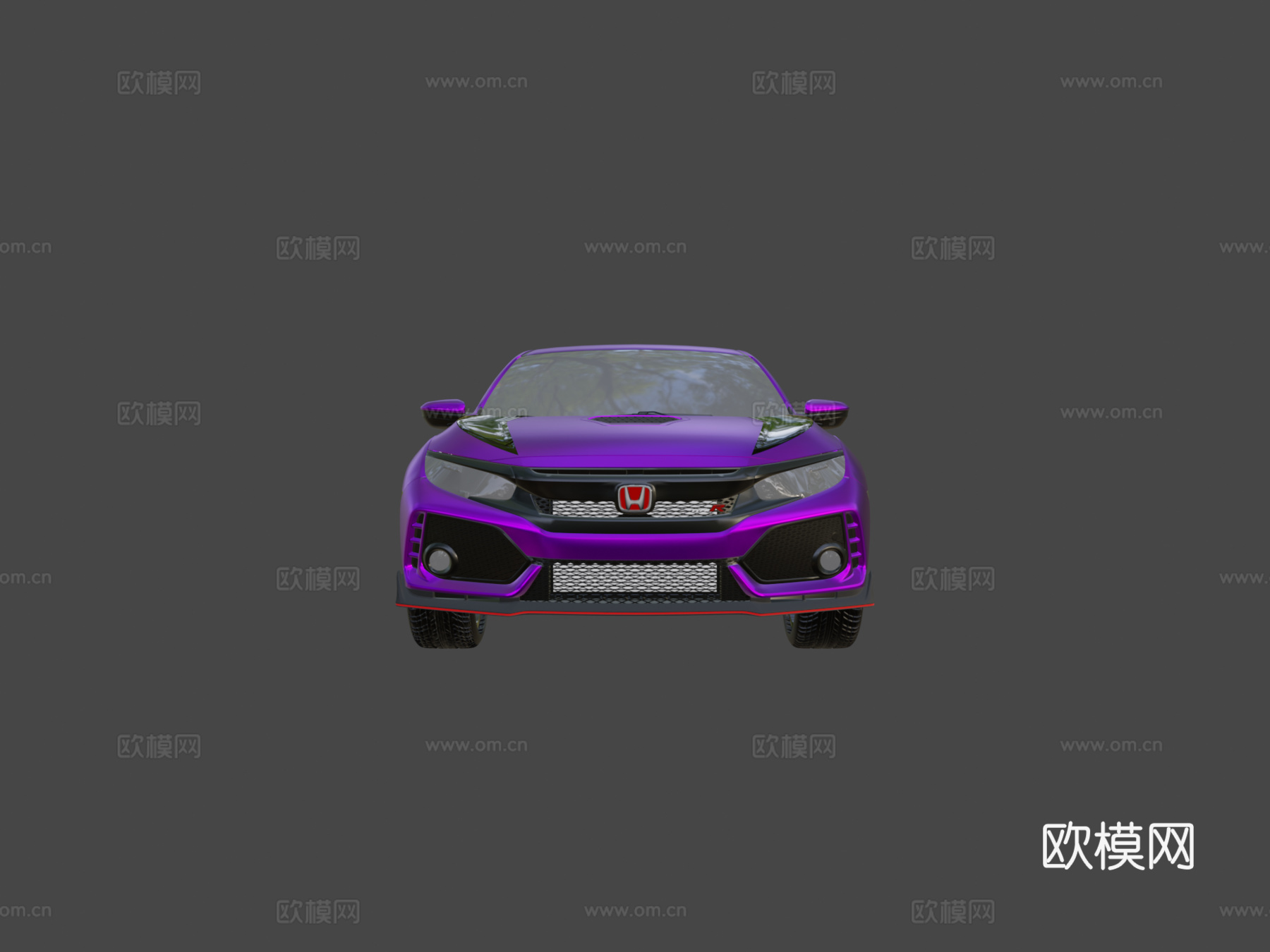 改装本田思域su模型