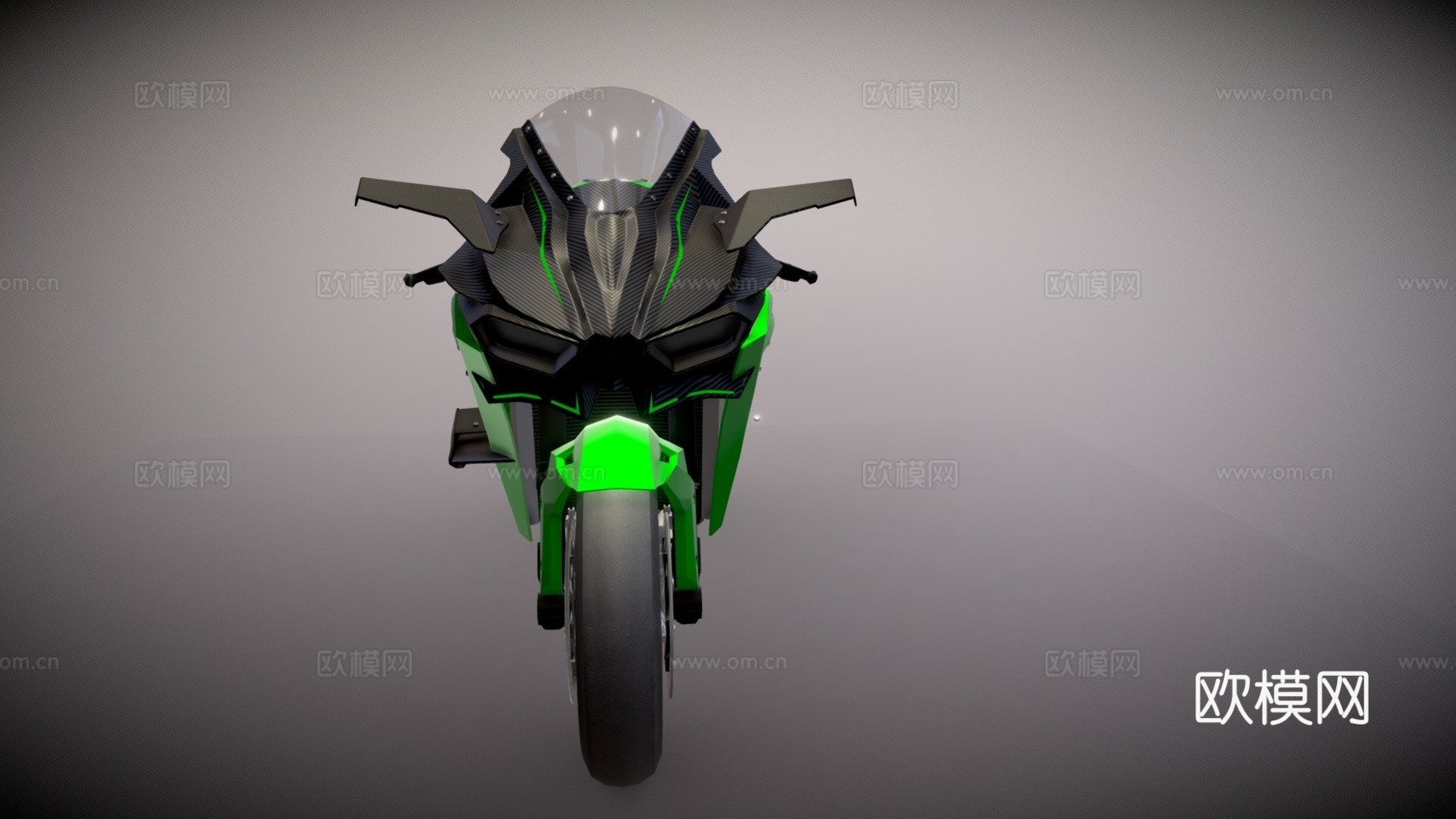 川崎H2R三维模型su模型