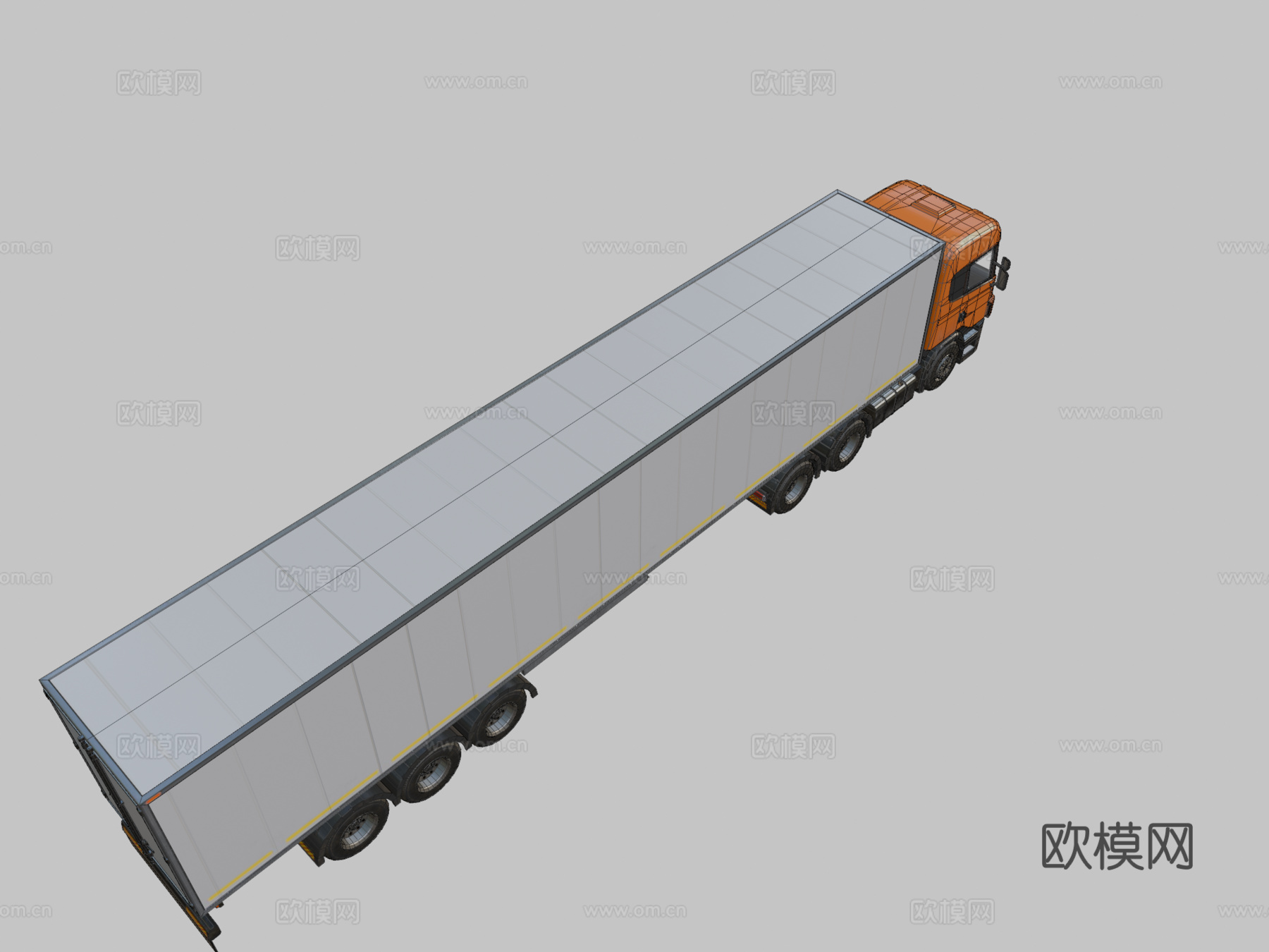 欧洲卡车su模型