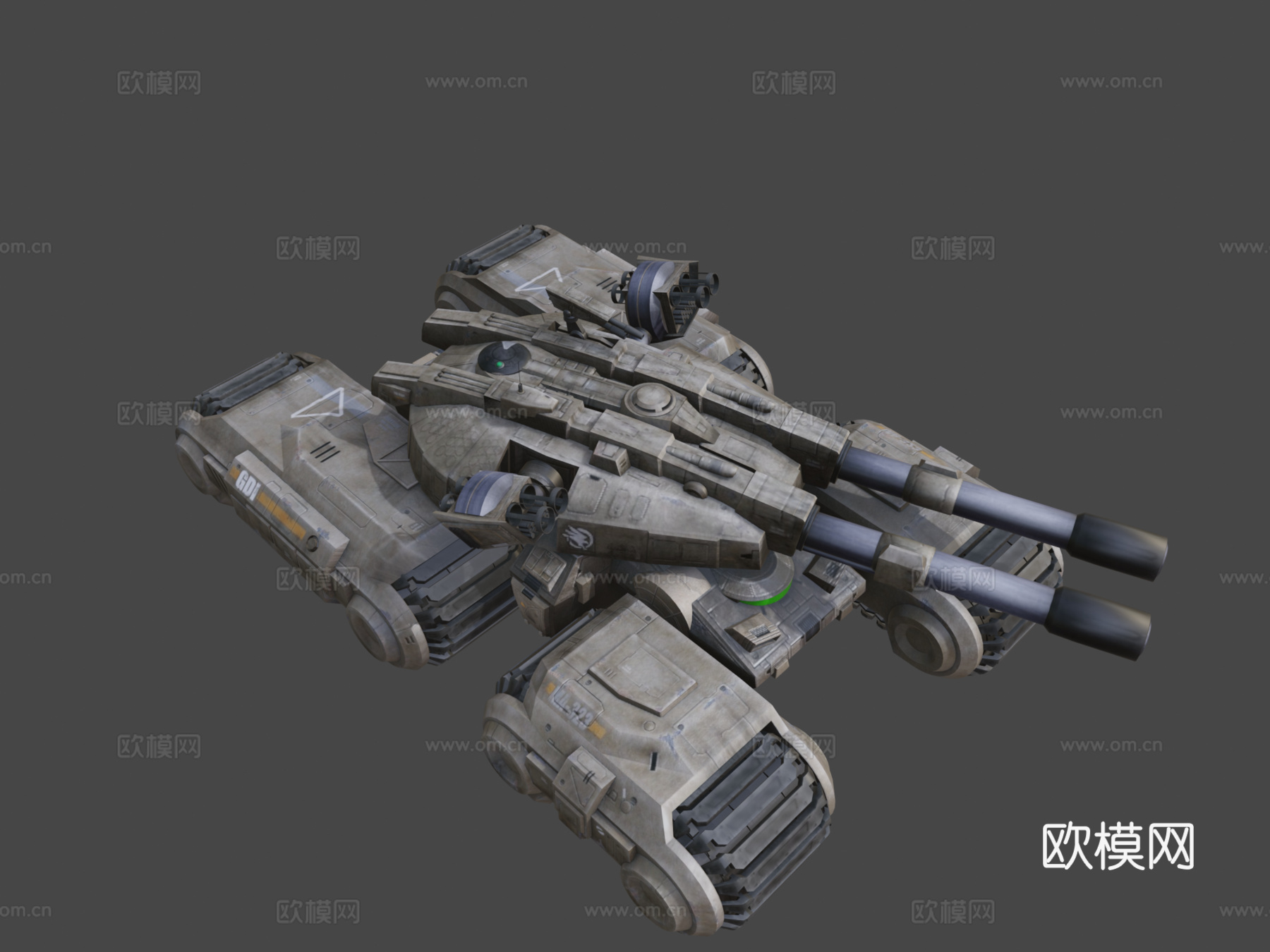 猛犸坦克su模型