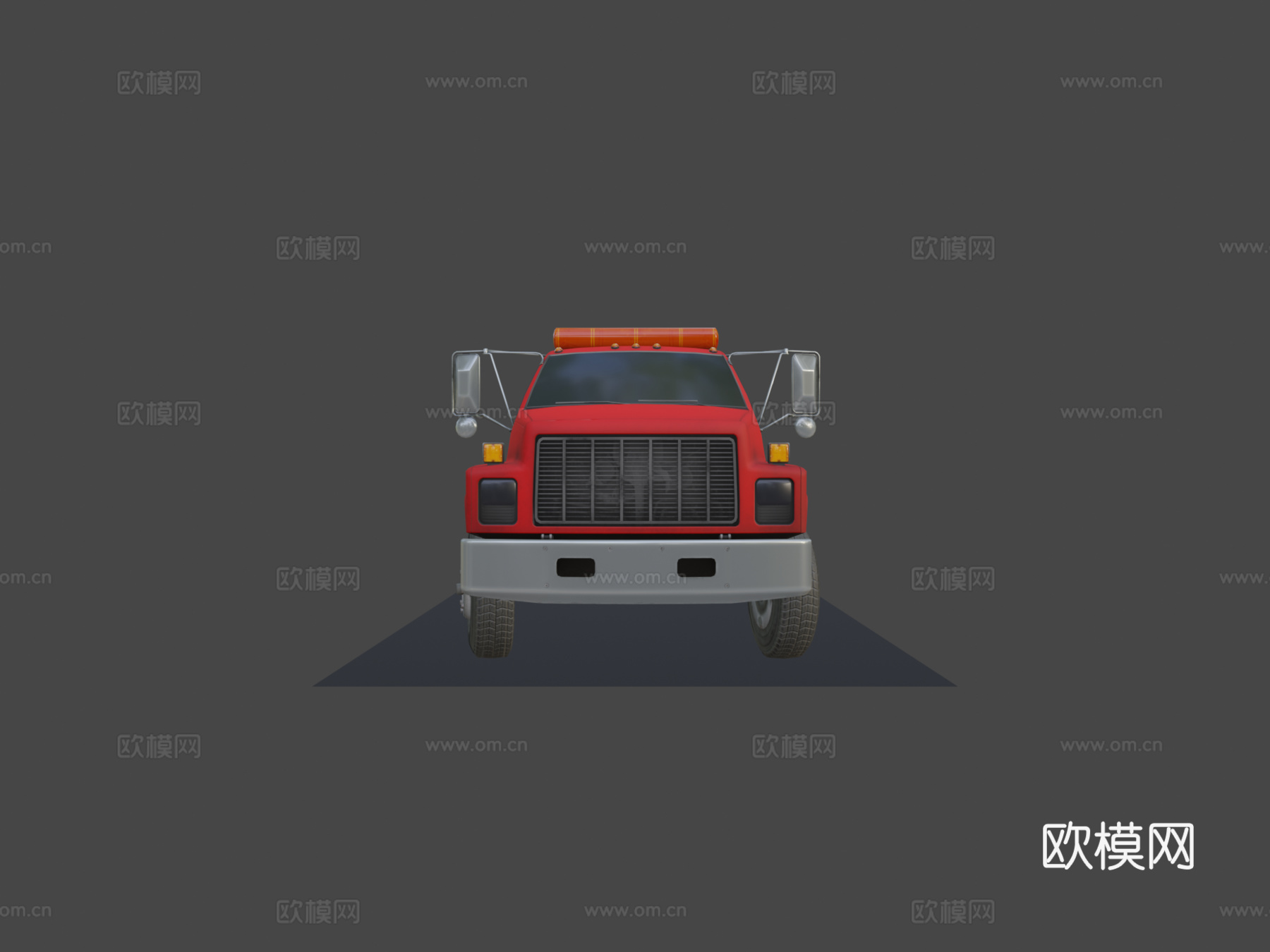 顶级踢卡车su模型