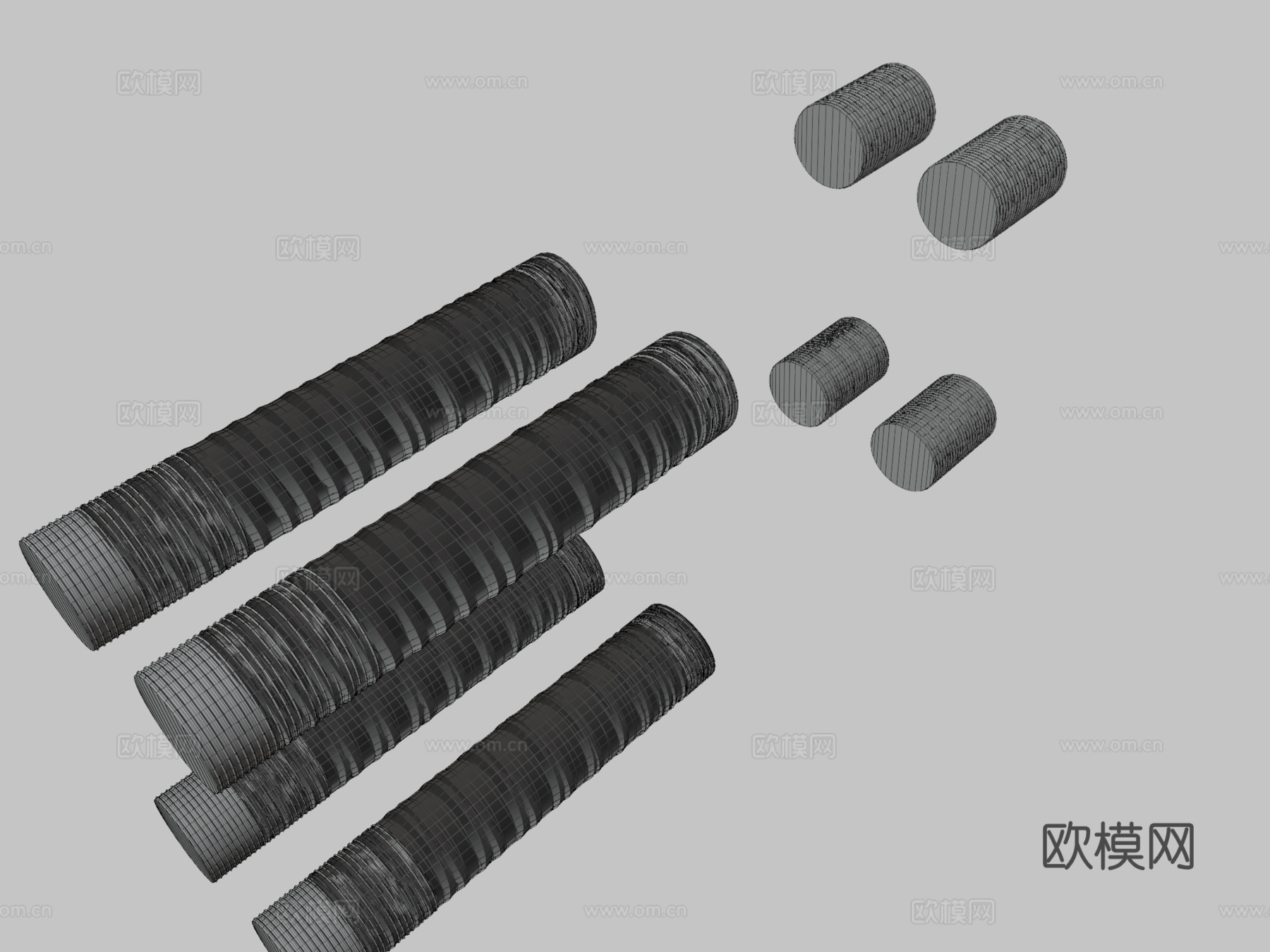 太空列车su模型
