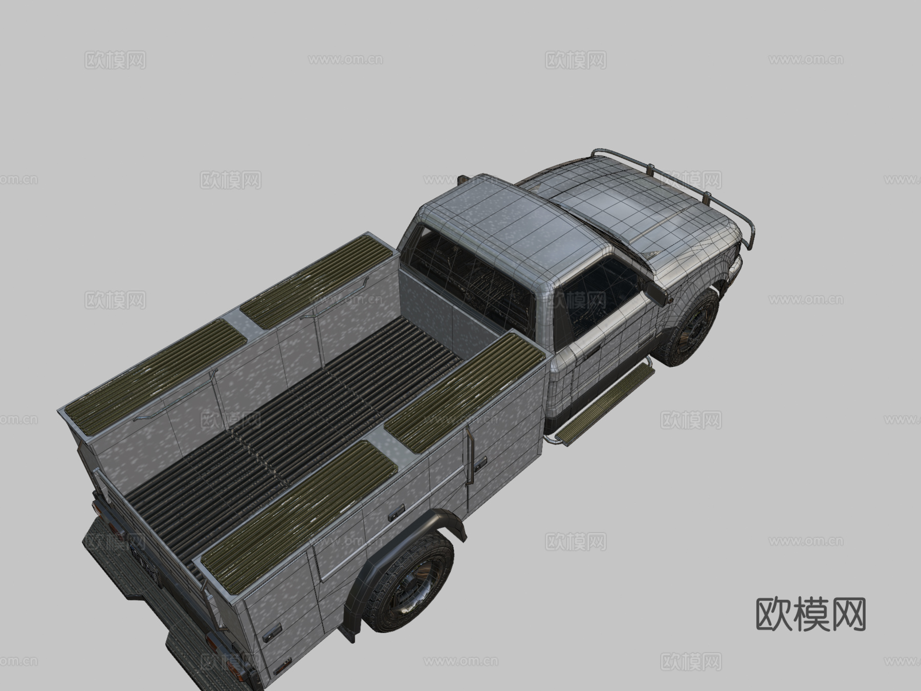 Lightbody '90 MD实用车-低多边形模型su模型