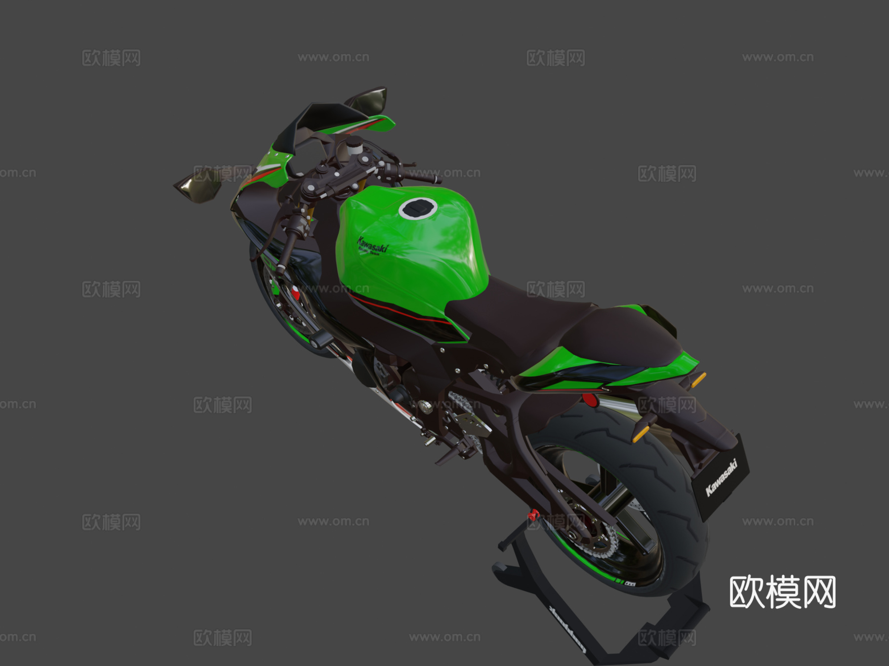 川崎忍者ZX10R 2021su模型