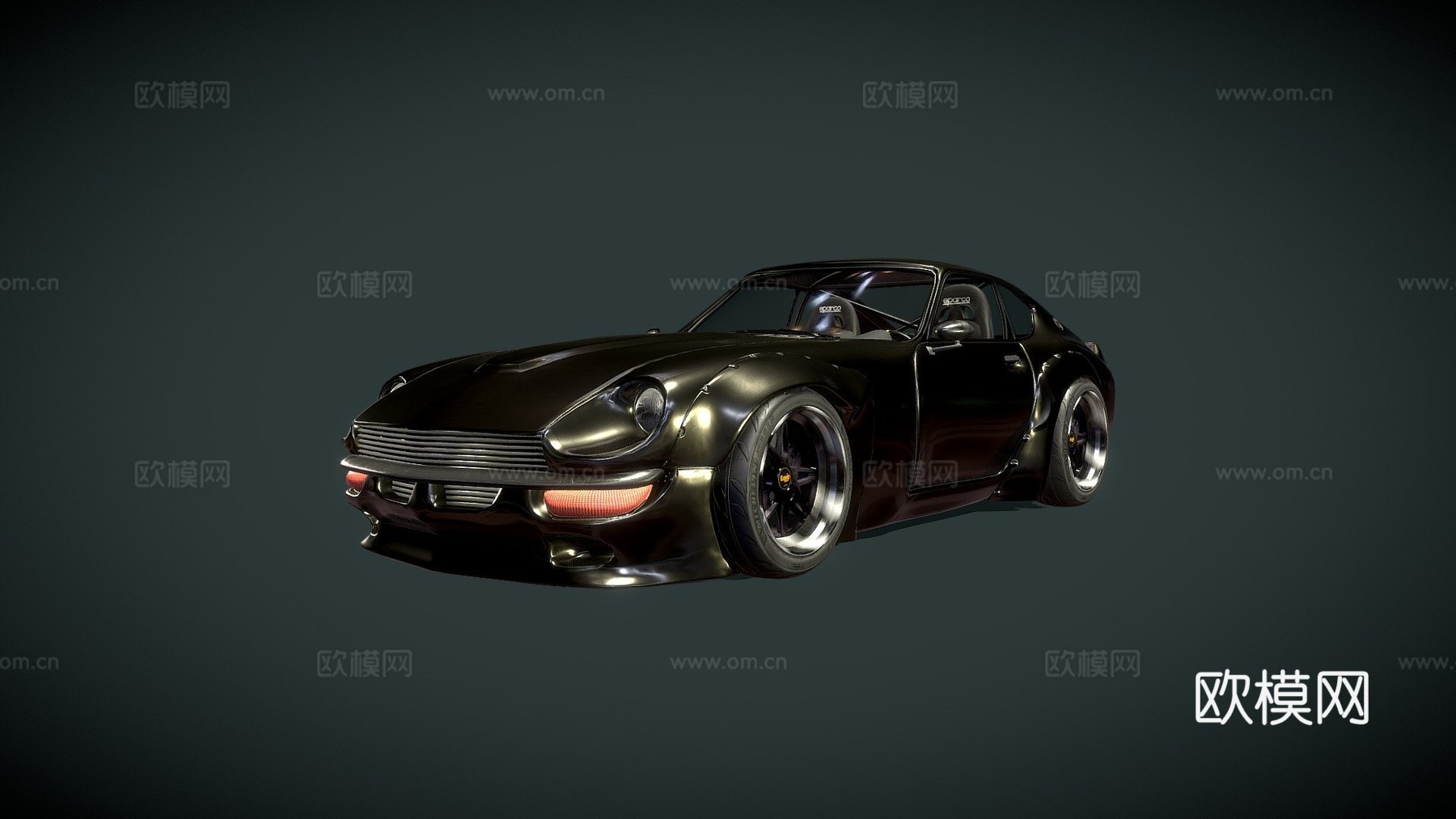 日产240z火箭兔su模型