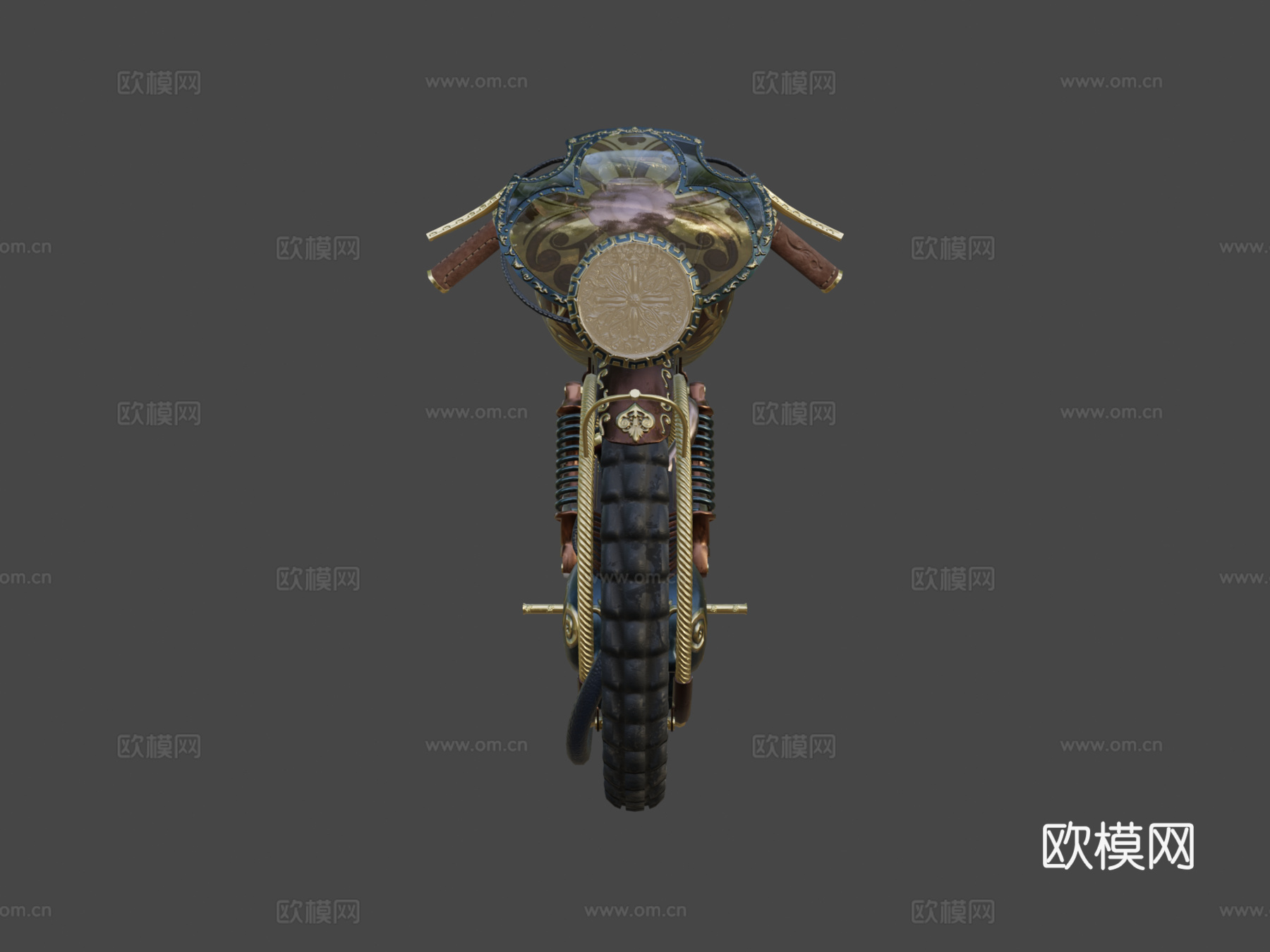 维多利亚单轮摩托车su模型