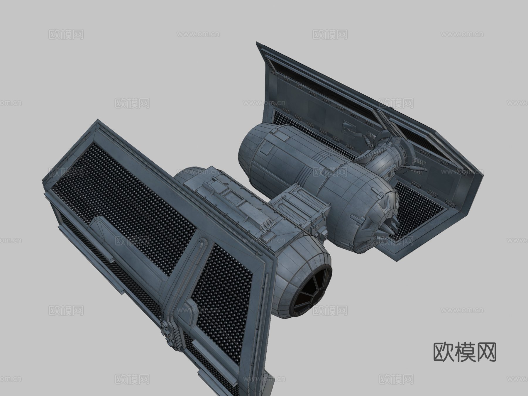 TIE 轰炸机su模型