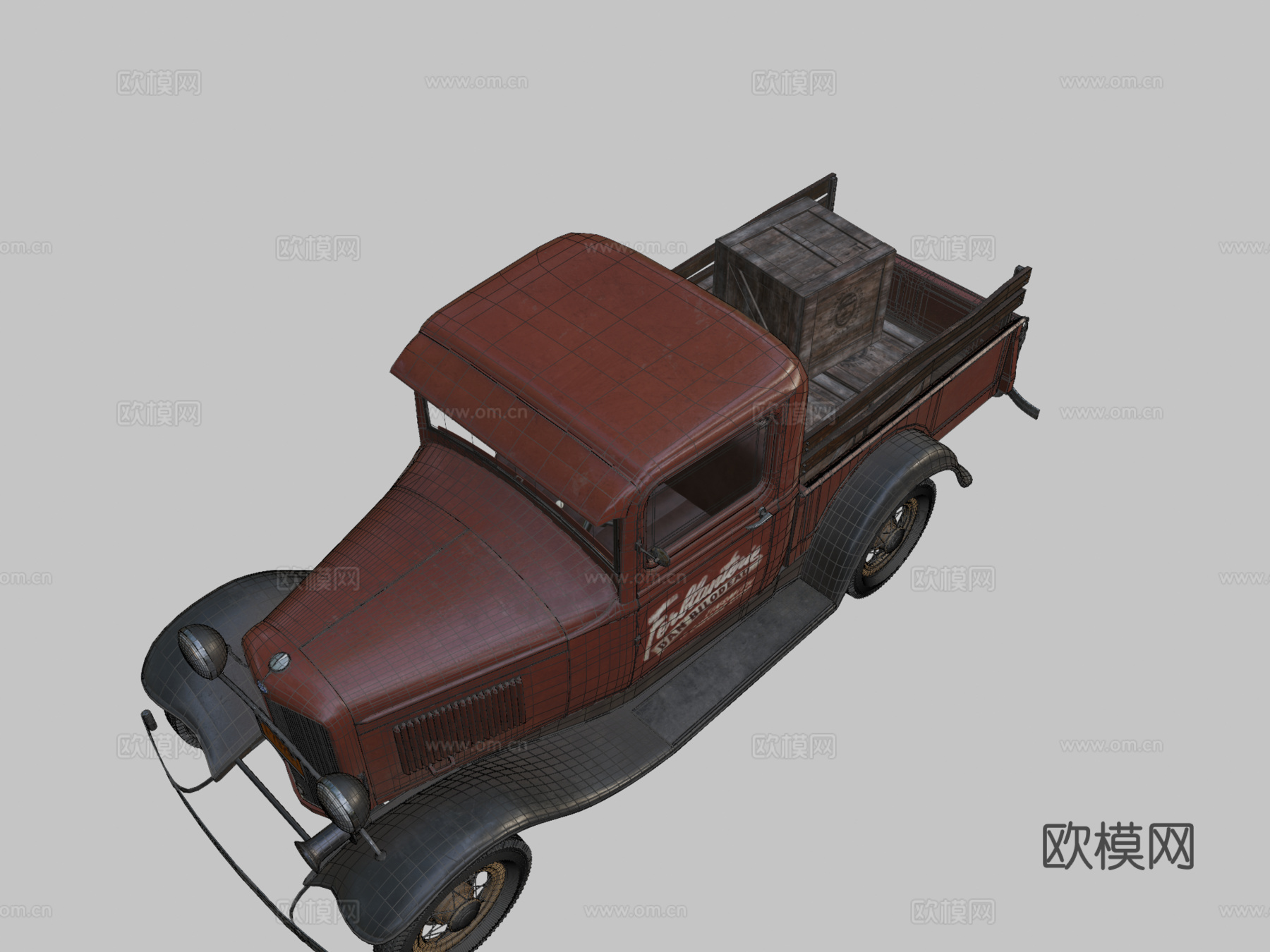 福特B型皮卡（1932）su模型