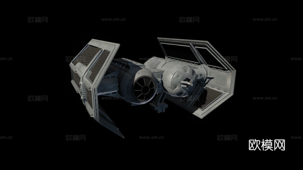 TIE 轰炸机su模型