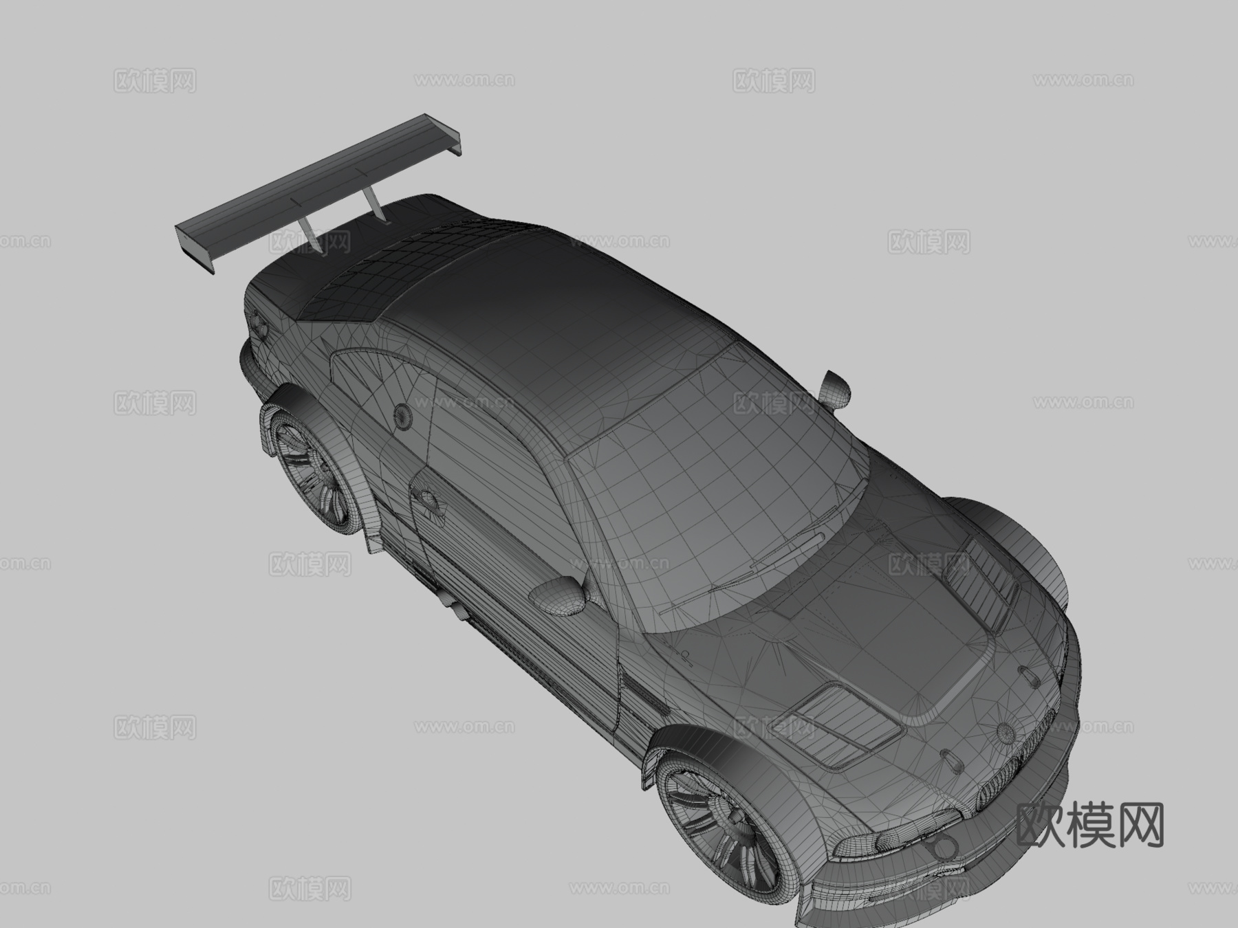宝马M3 GTR-E46型（极品飞车-最高通缉）su模型