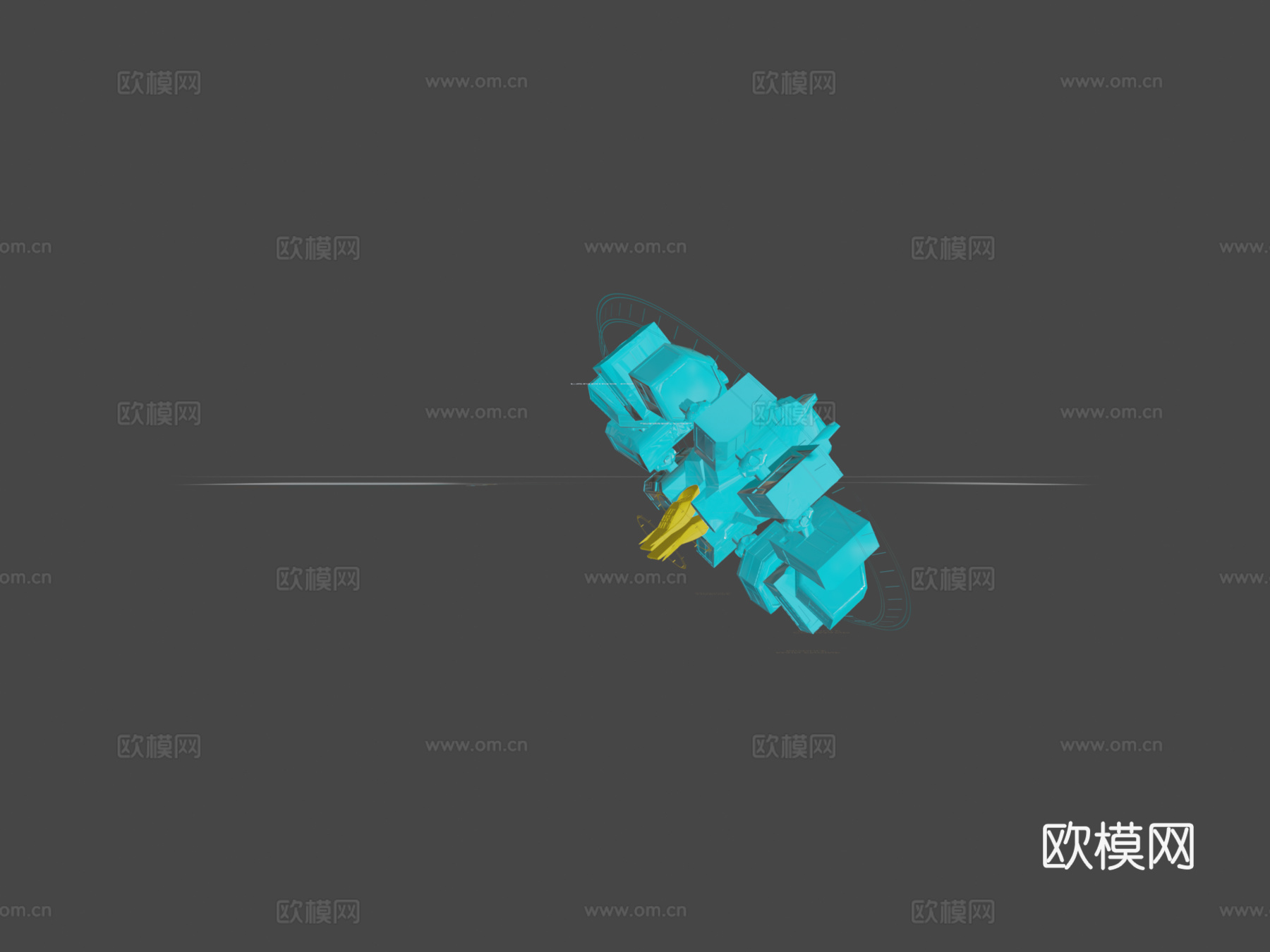 星际穿越 - 耐力号（带音效）su模型