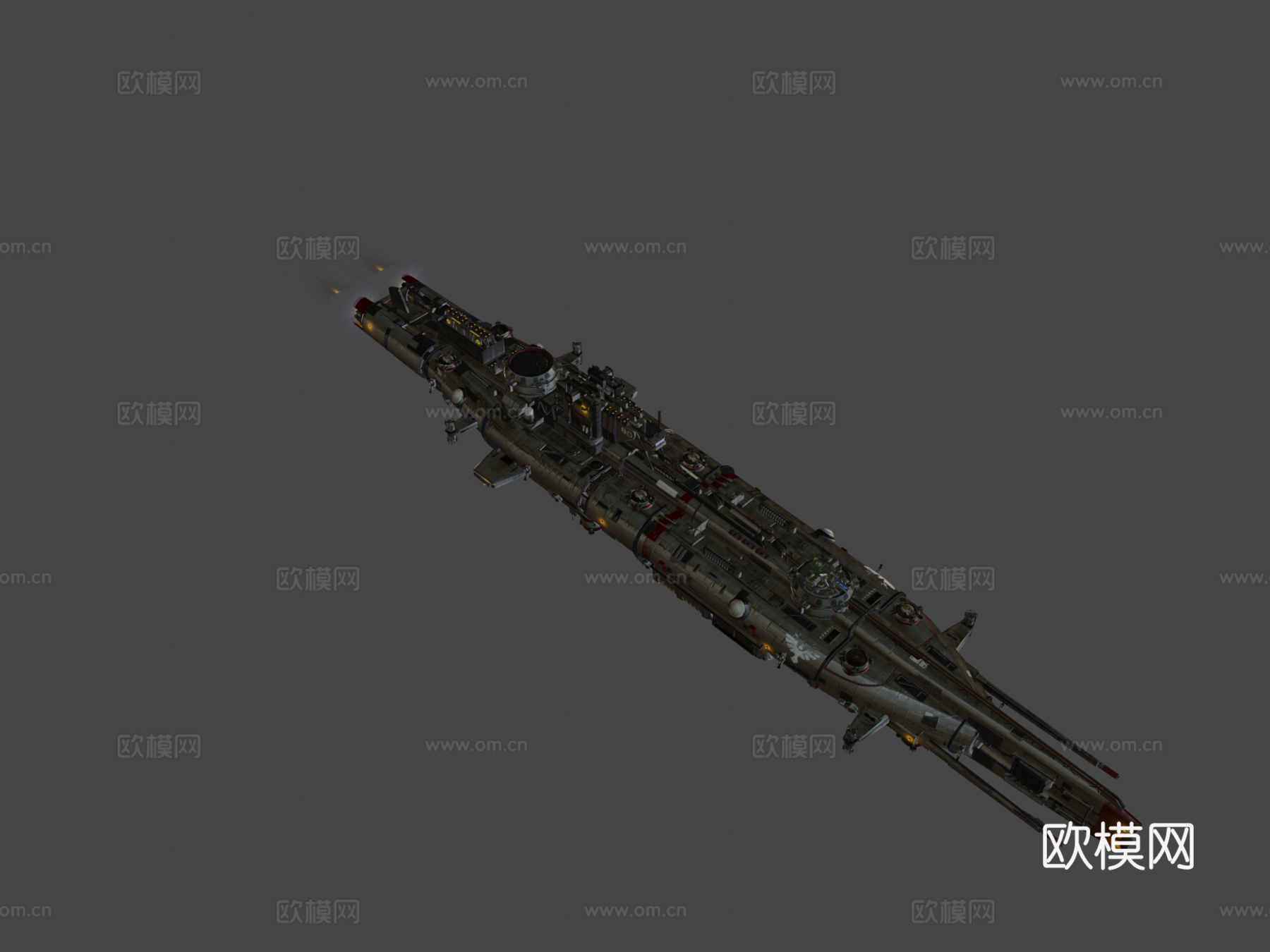 帝国驱逐舰‘勇敢号’su模型