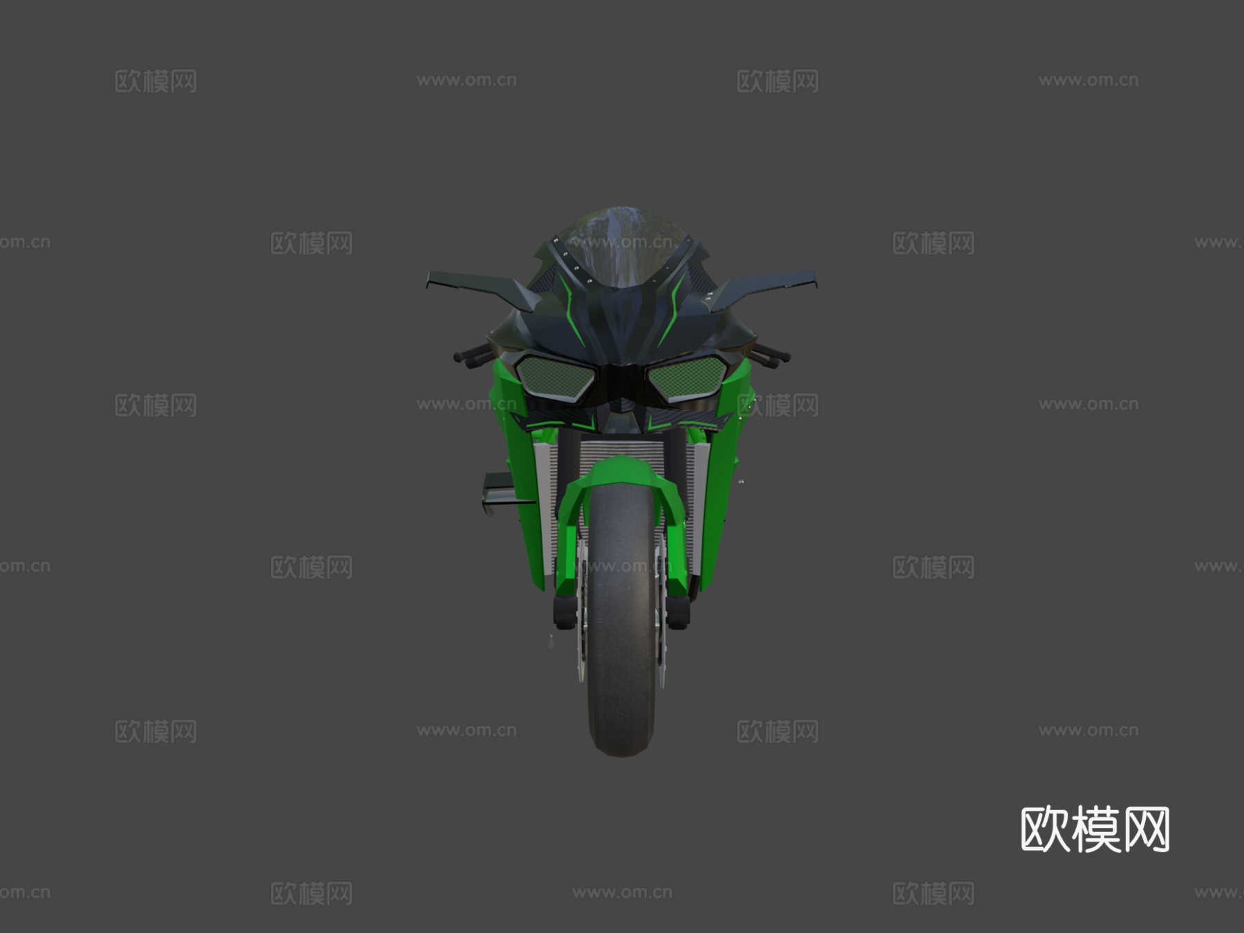 川崎H2R三维模型su模型