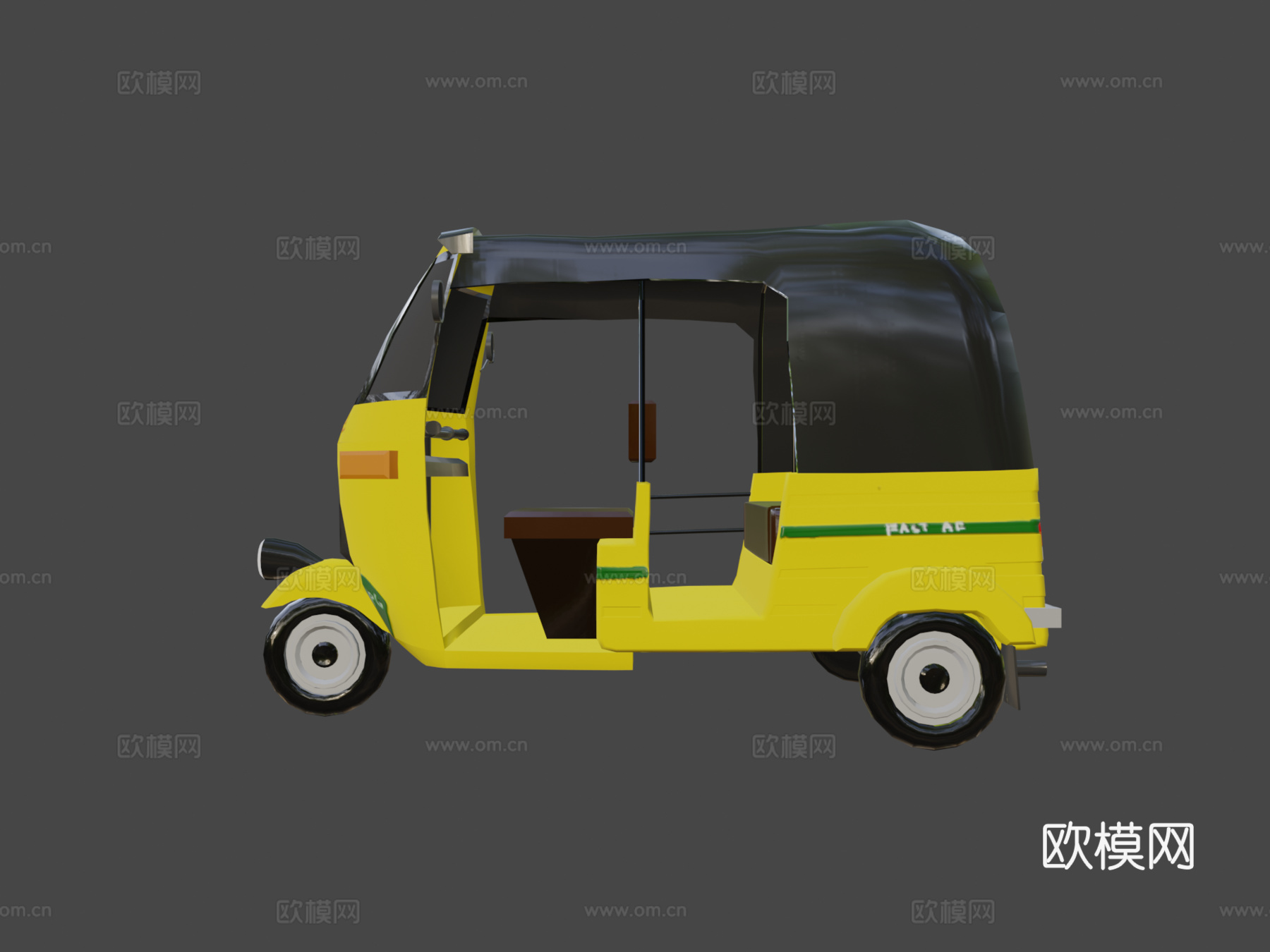 自动三轮车su模型