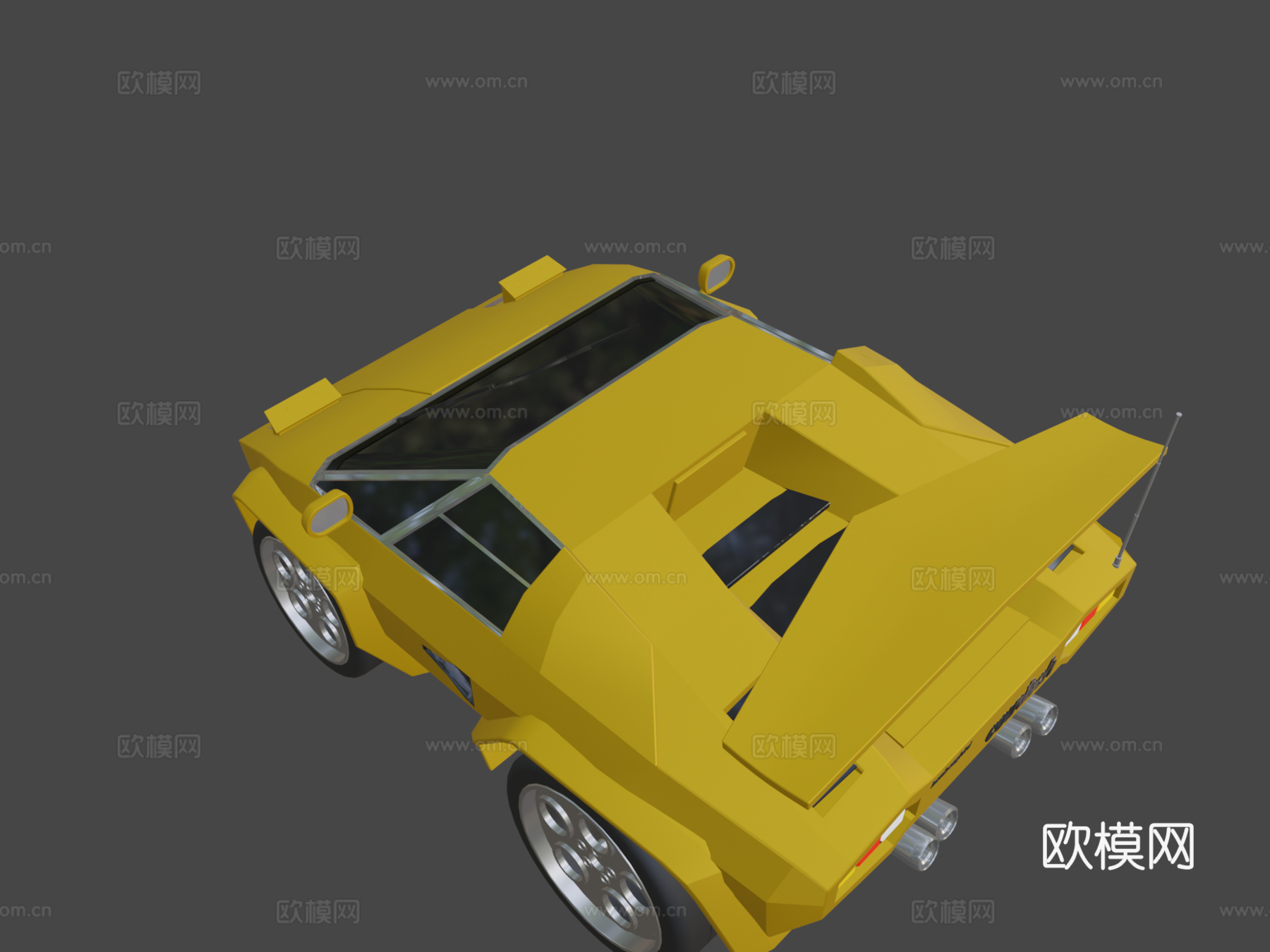 卡通兰博基尼康塔什 - SDCsu模型