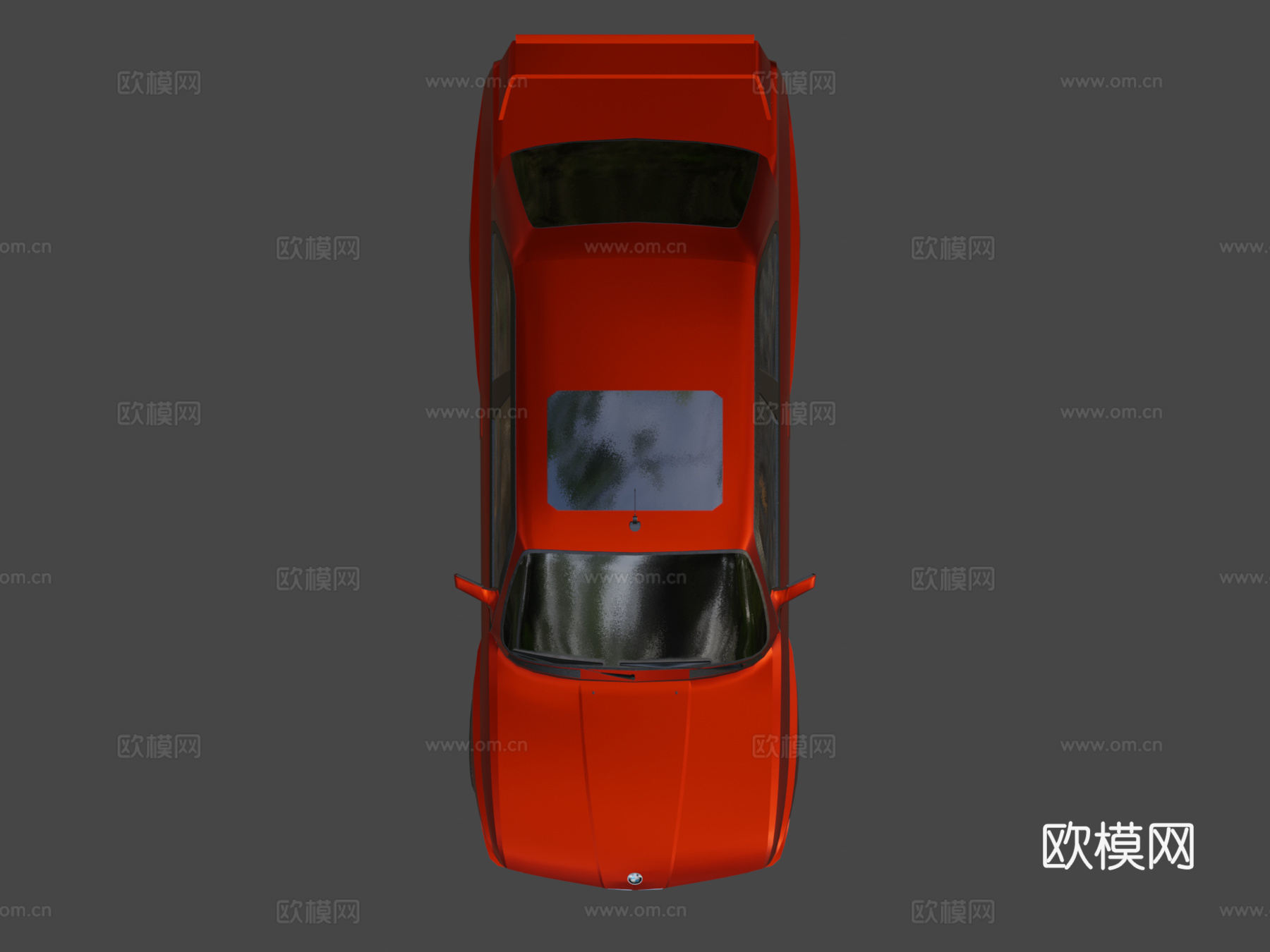 低多边形宝马E30 M3su模型