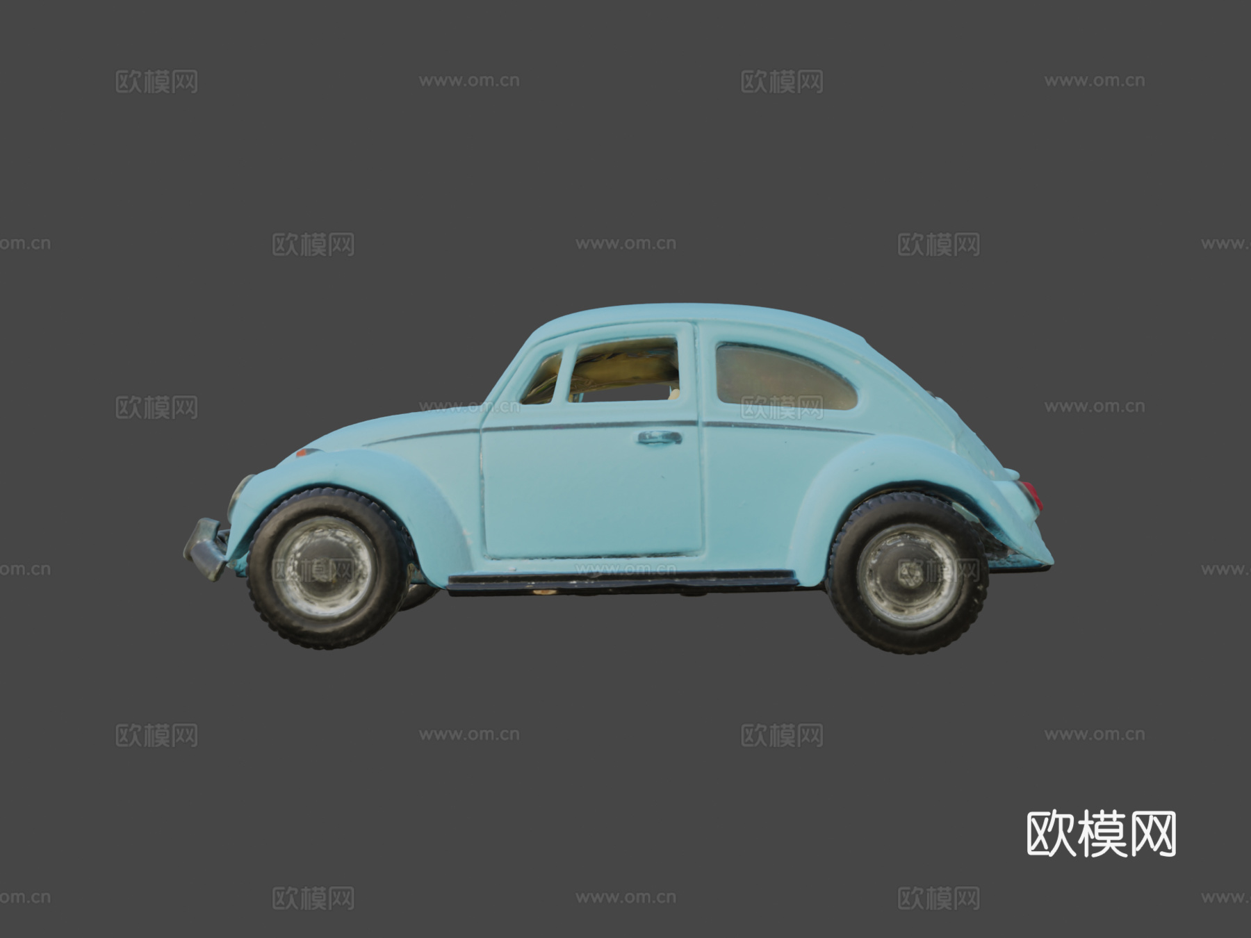 大众甲壳虫'67玩具车su模型