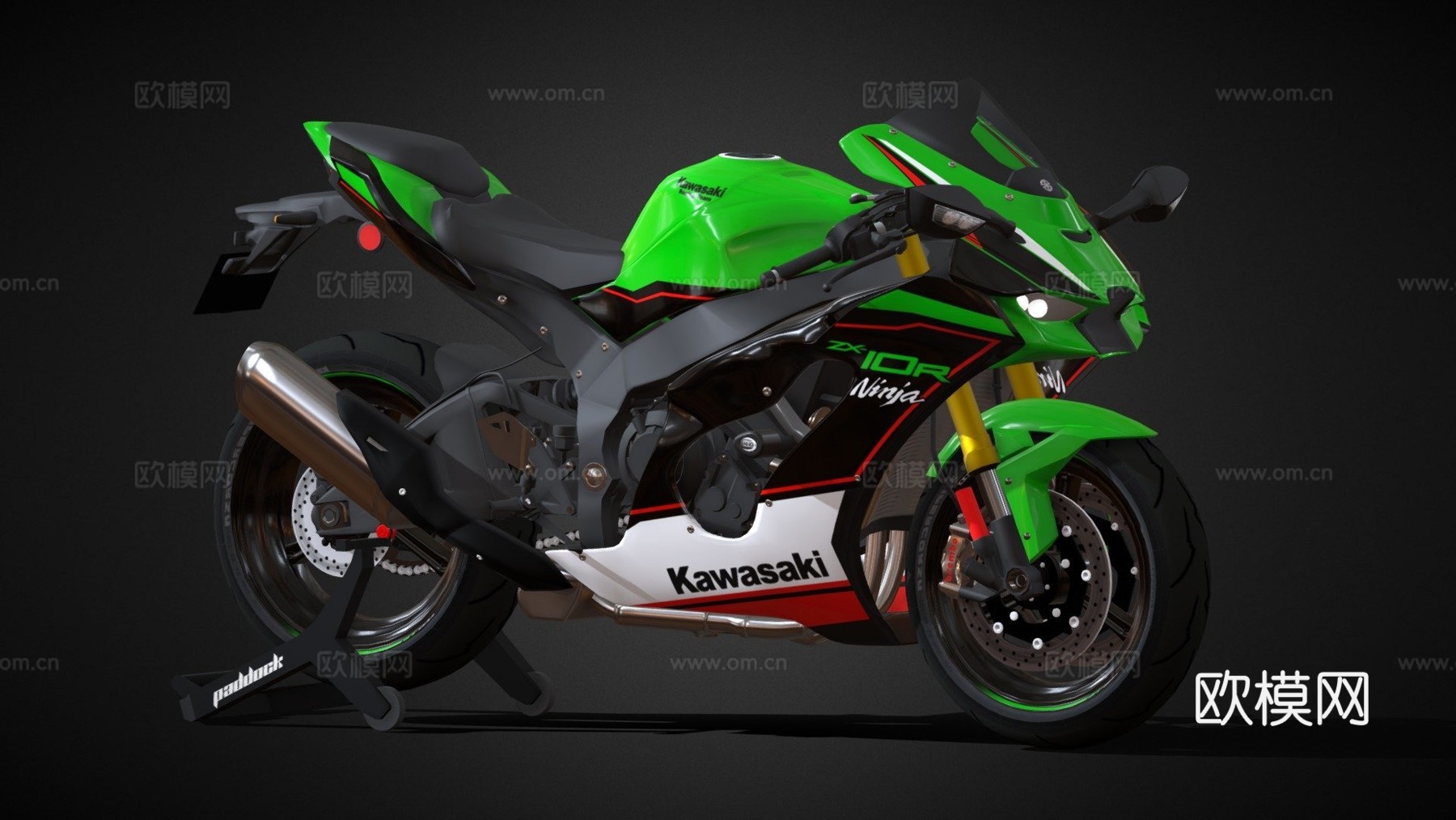 川崎忍者ZX10R 2021su模型