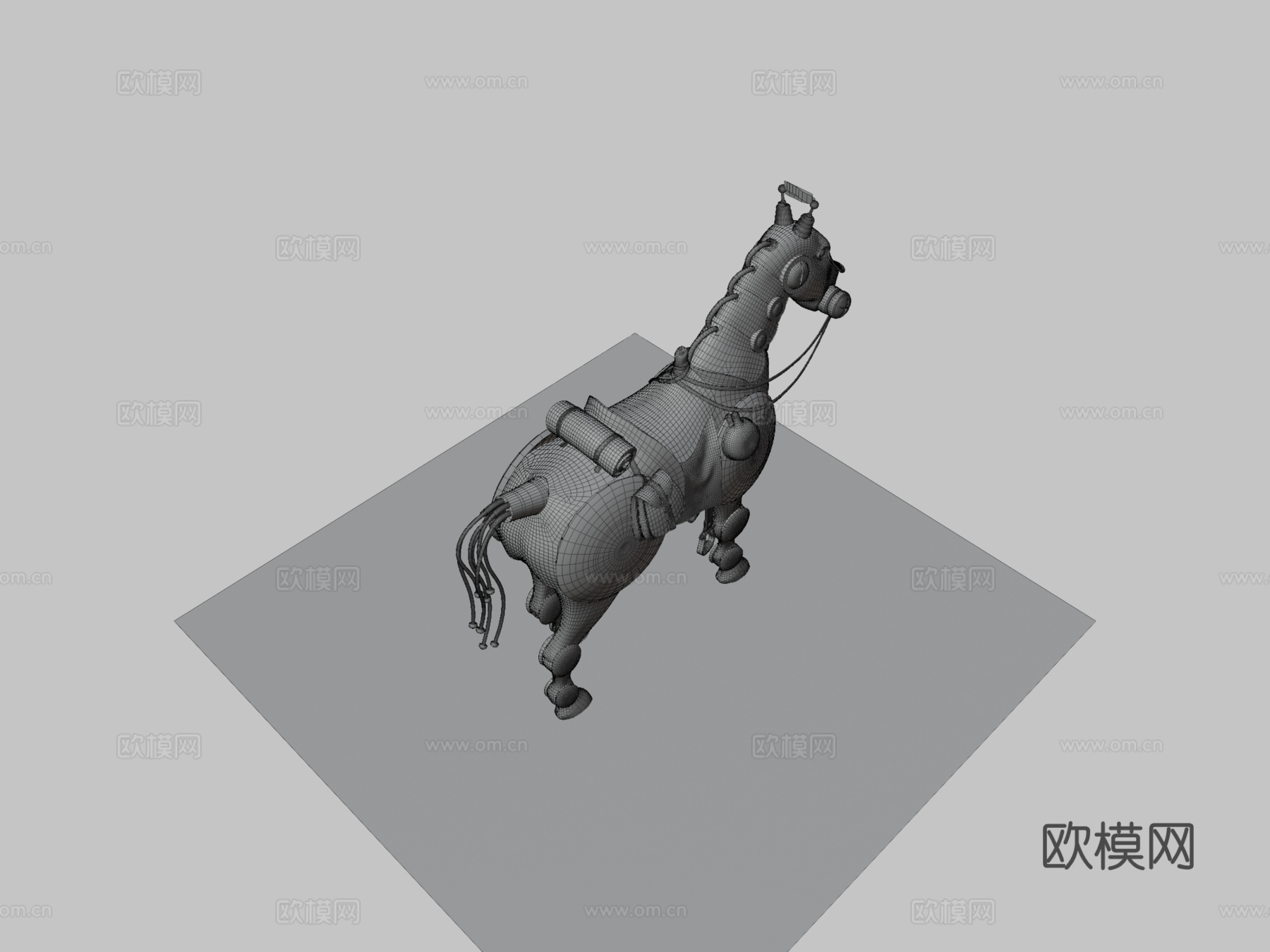 阿伦平克顿电动马su模型